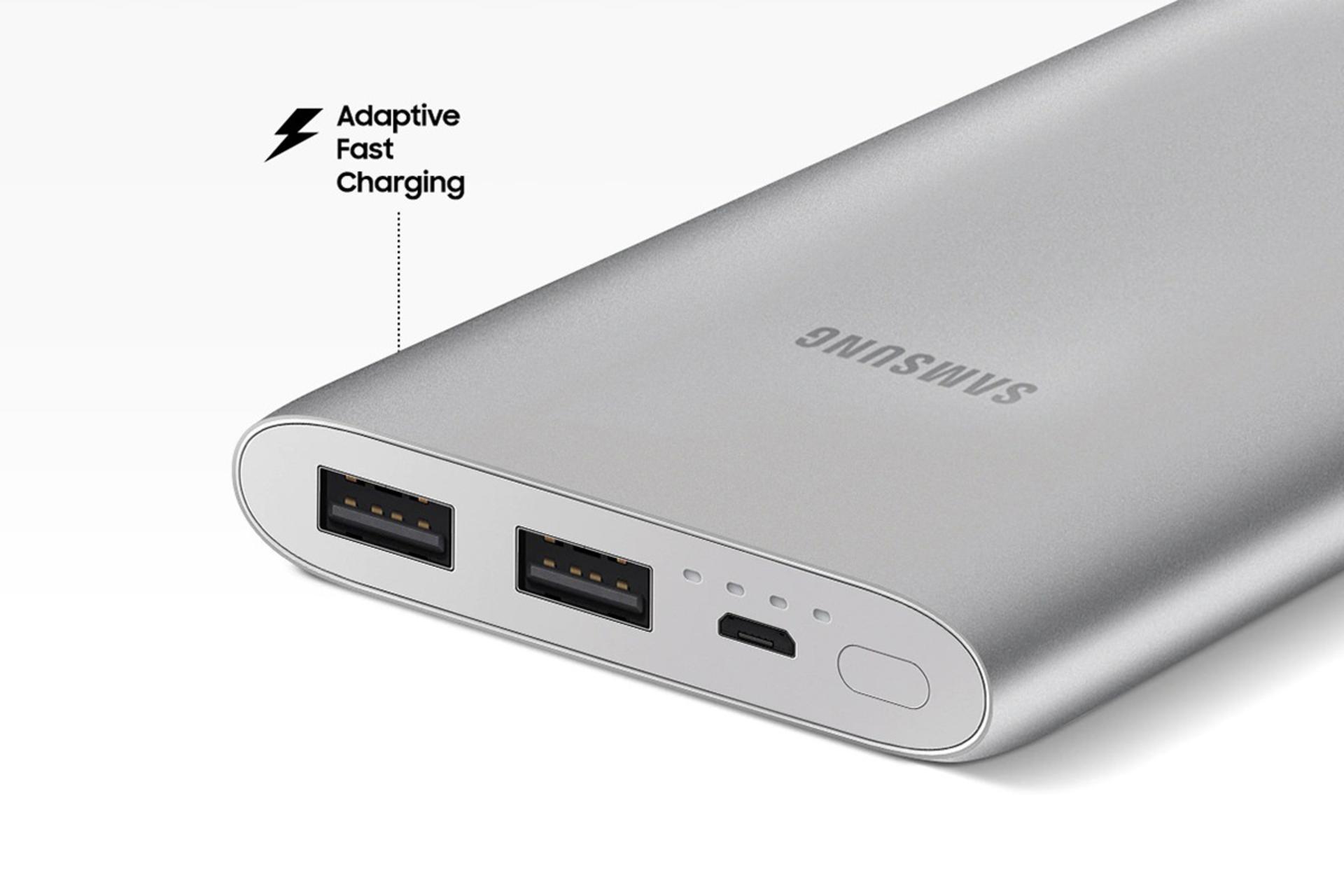 سامسونگ P1100 مدل Micro-USB با ظرفیت 10000  میلی‌آمپر ساعت / Samsung Battery Pack EB-P1100B 10000m