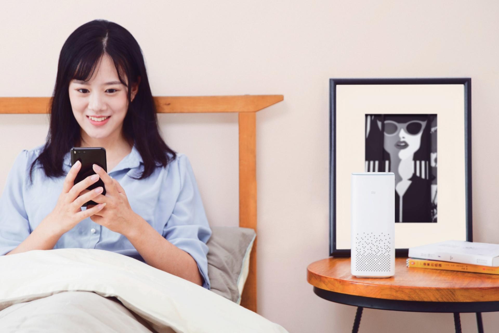 پخش موسیقی با اسپیکر شیائومی Xiaomi Mi AI Speaker