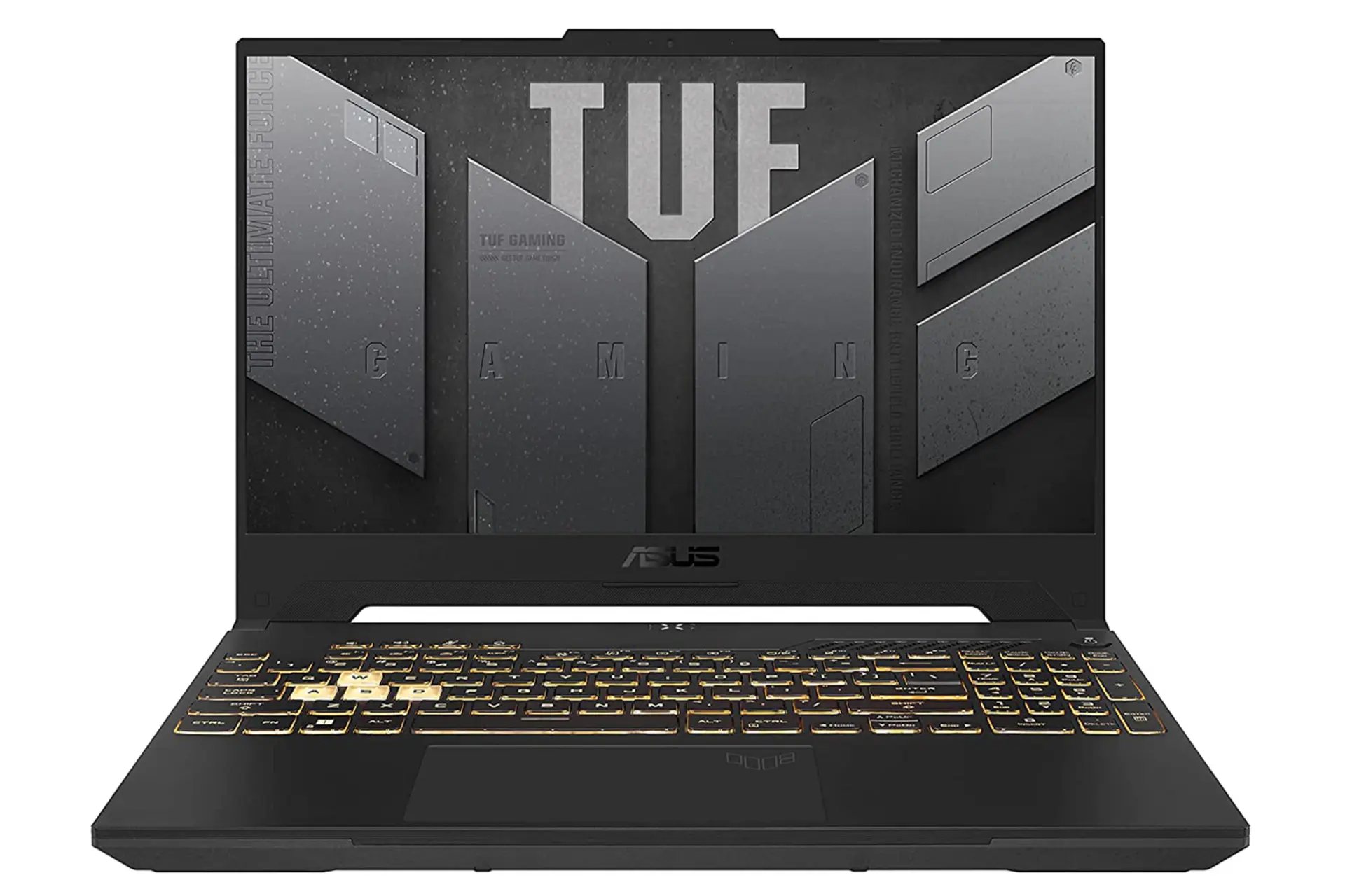 نمای جلو لپ تاپ ایسوس TUF Gaming F15 FX507ZE