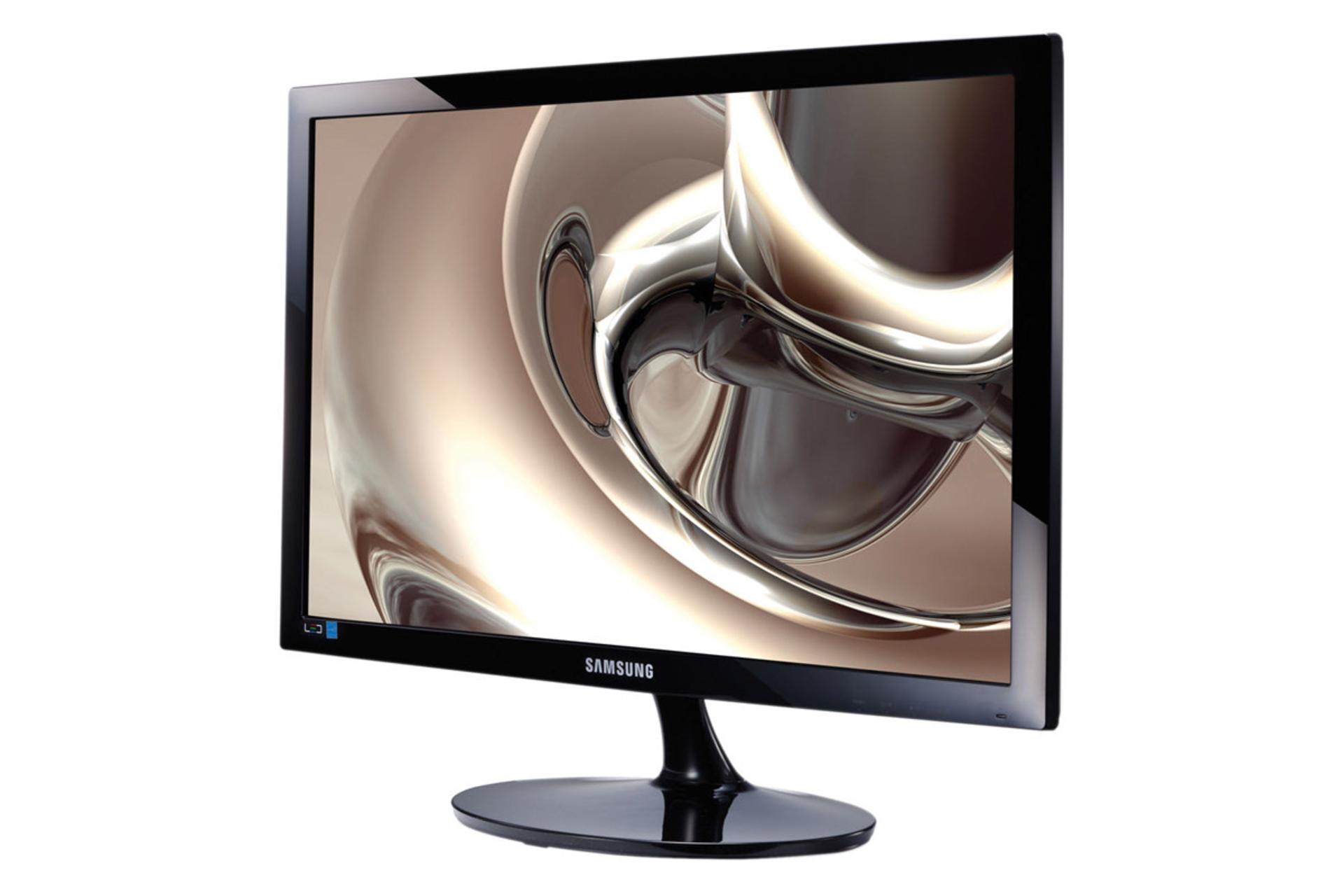 نمای جلو زاویه دار سامسونگ 24 اینچ S24D332H رنگ مشکی