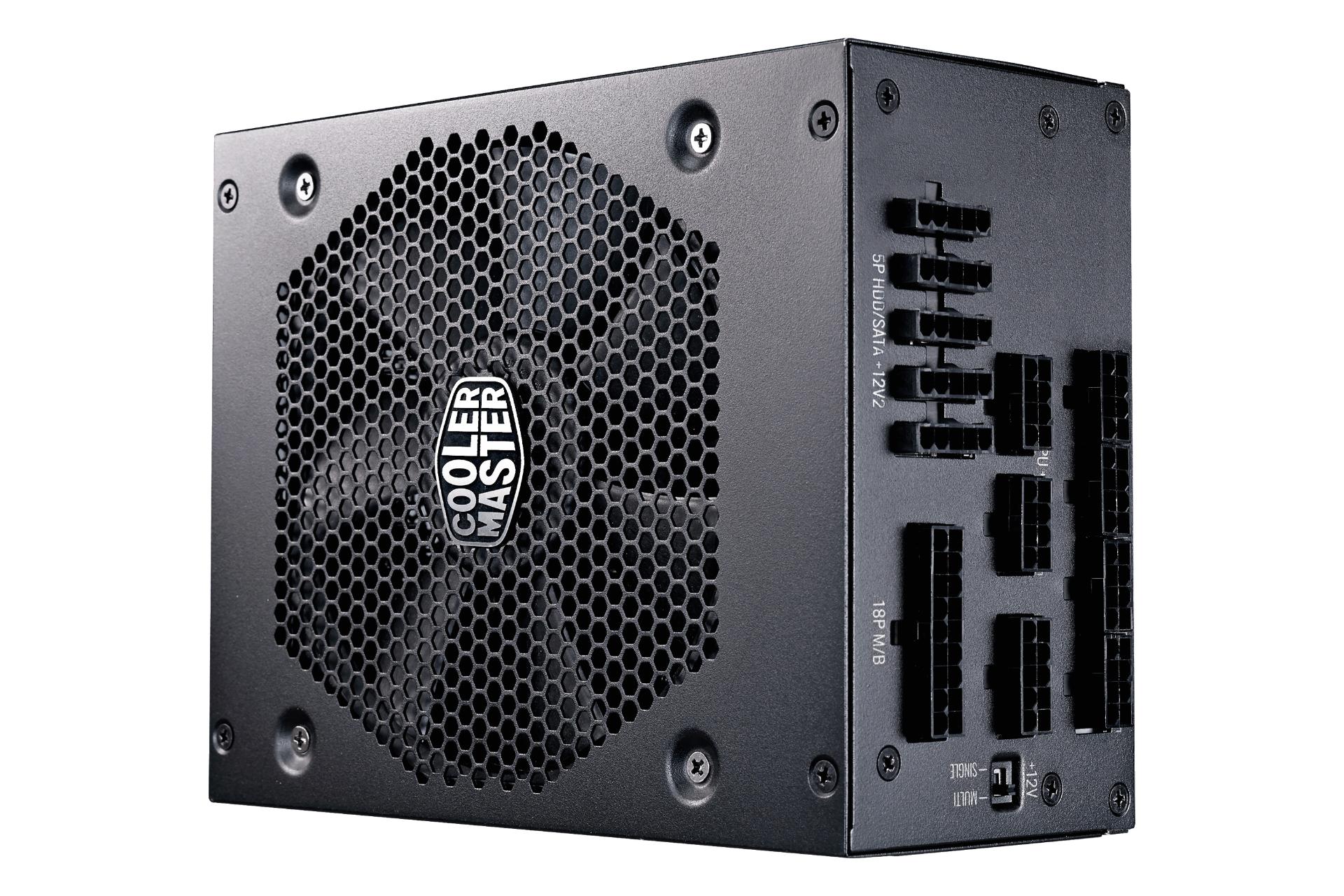 نمای ایستاده پاور کامپیوتر کولر مستر V1000 Platinum با توان 1000 وات