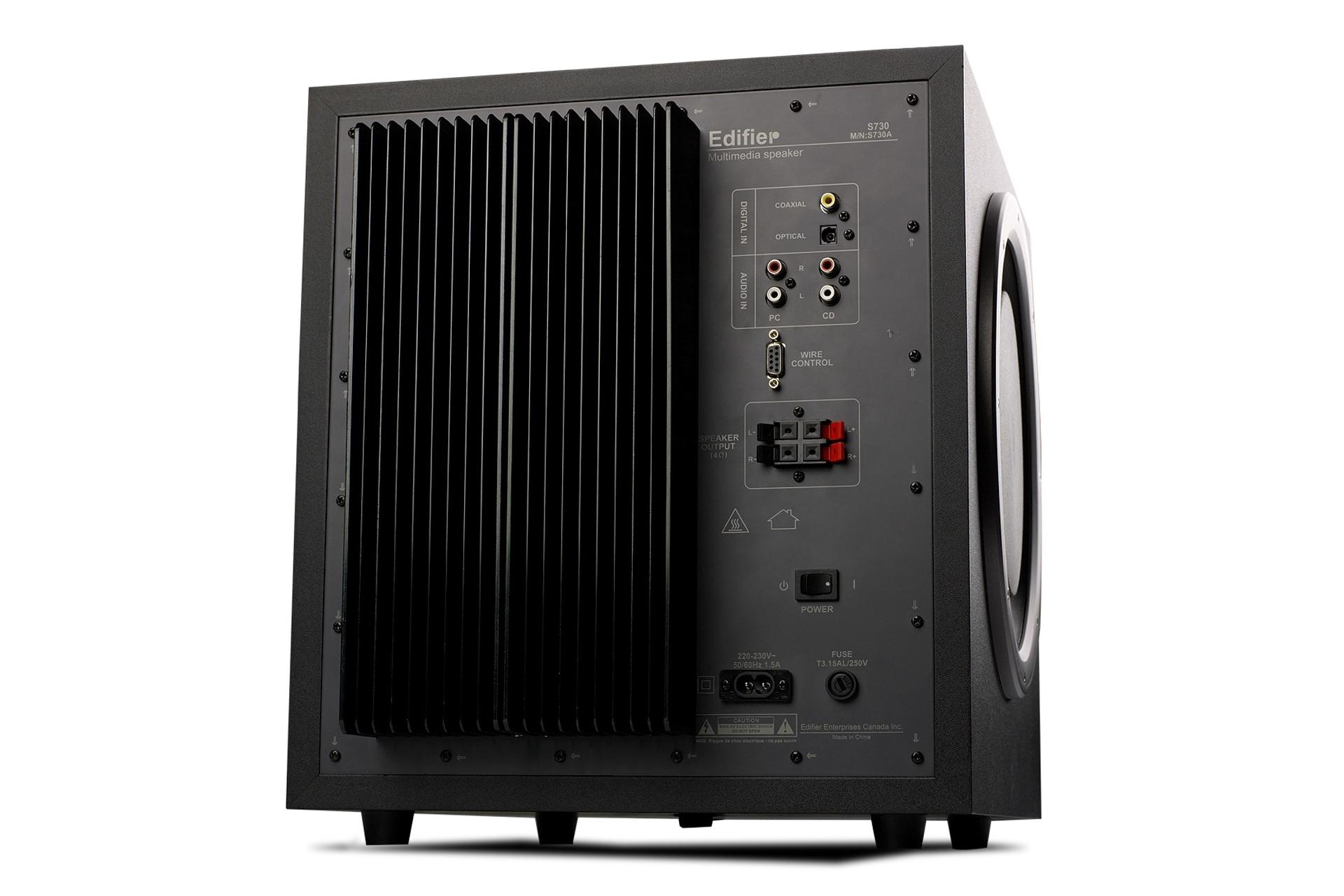 پشت اسپیکر ادیفایر Edifier S730
