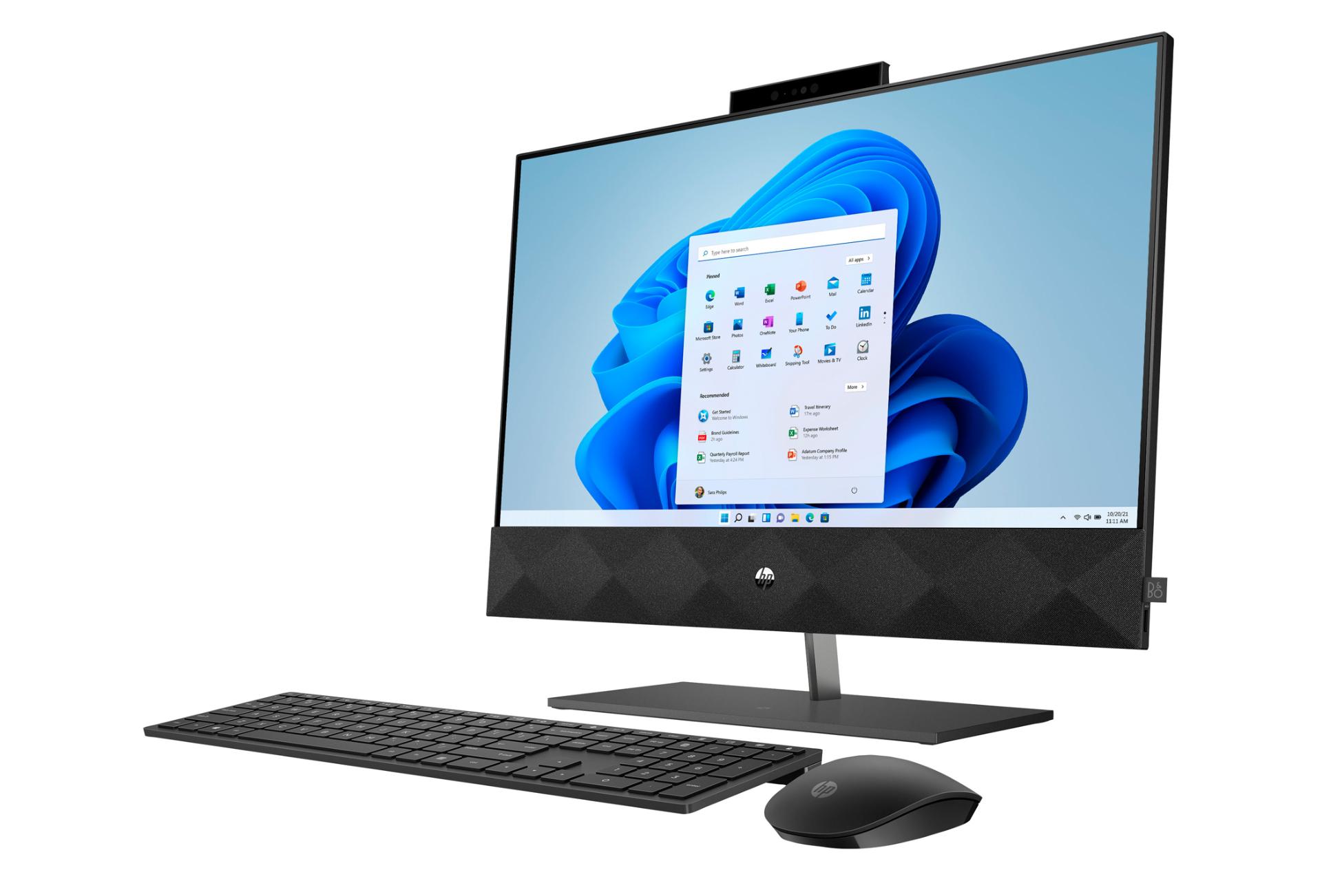 نمای راست کامپیوتر آل این وان All in One HP Pavilion K0154