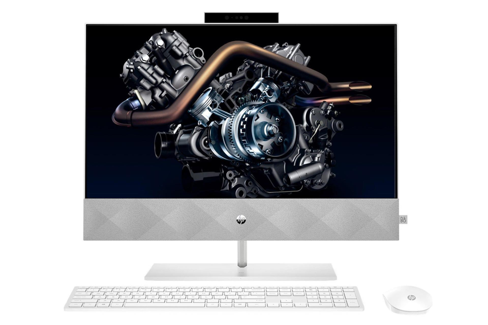 نمای روبرو کامپیوتر آل این وان All in One HP Pavilion k1315t