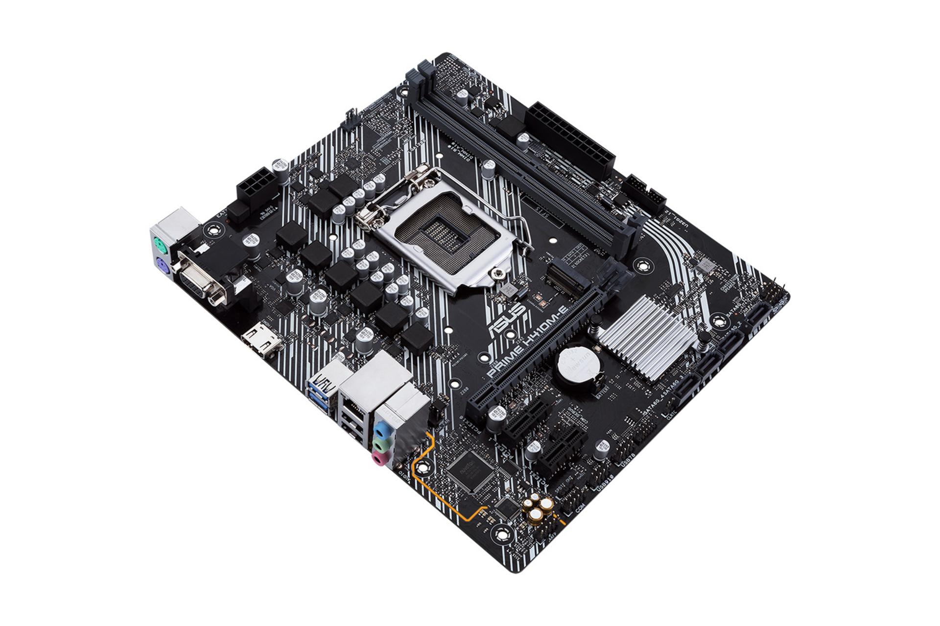 مادربرد ایسوس PRIME H410M-E نمای بالا