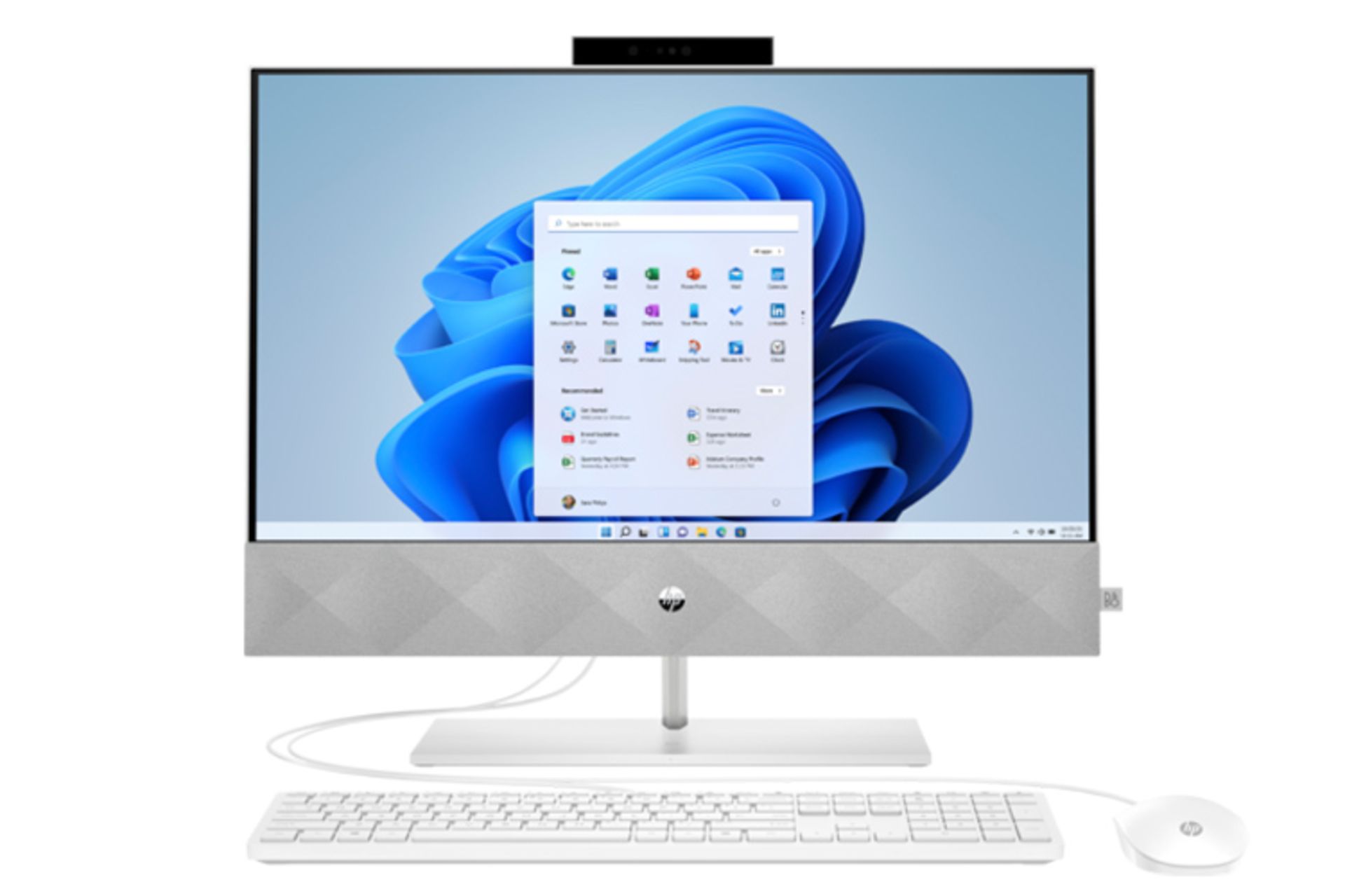 نمای روبرو کامپیوتر آل این وان All in One HP Pavilion k1315t