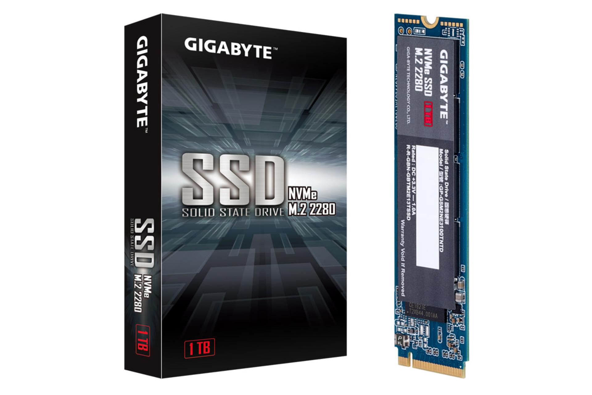 SSD گیگابایت NVMe M.2 ظرفیت 1 ترابایت