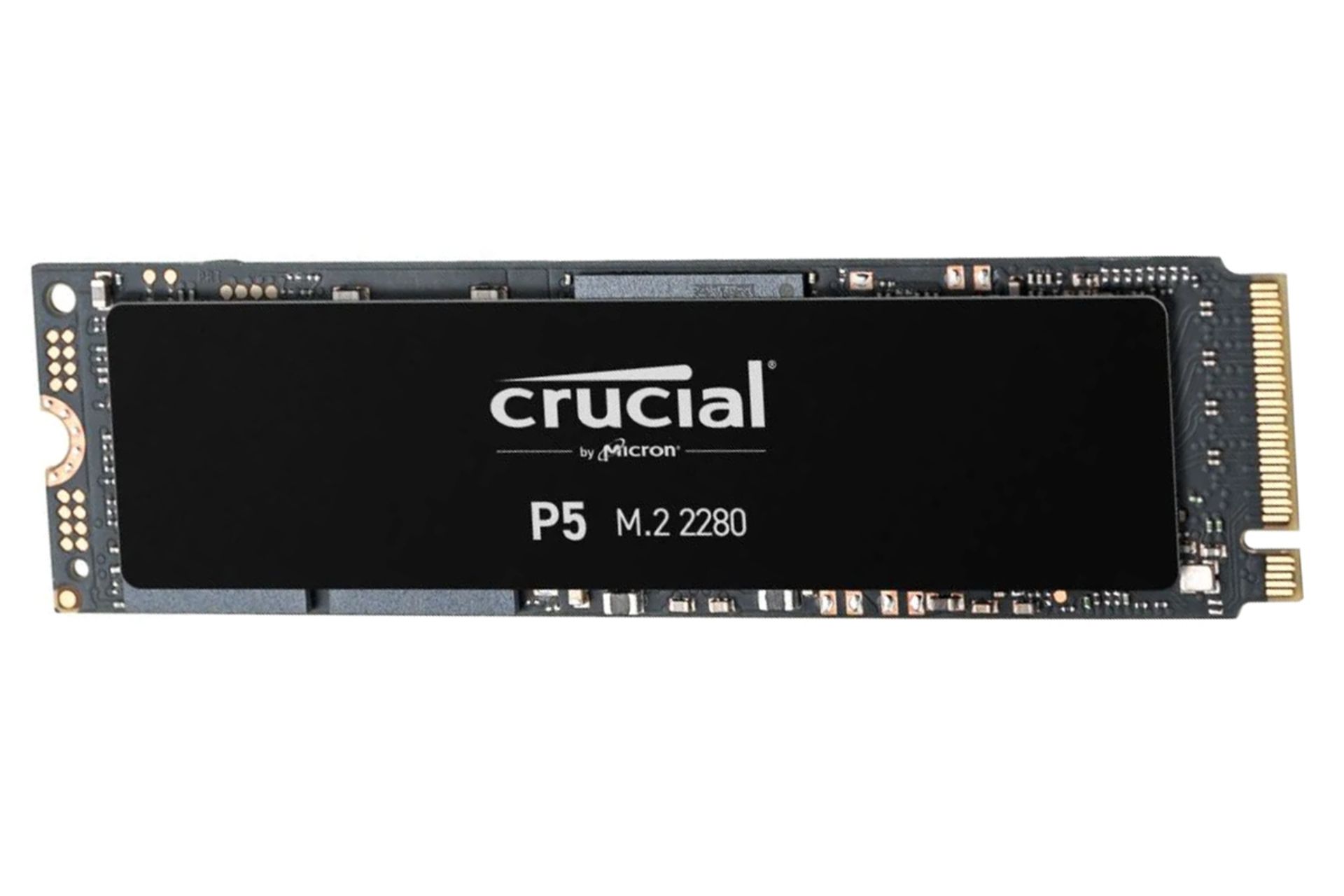 نمای روبرو SSD کروشیال P5 NVMe M.2