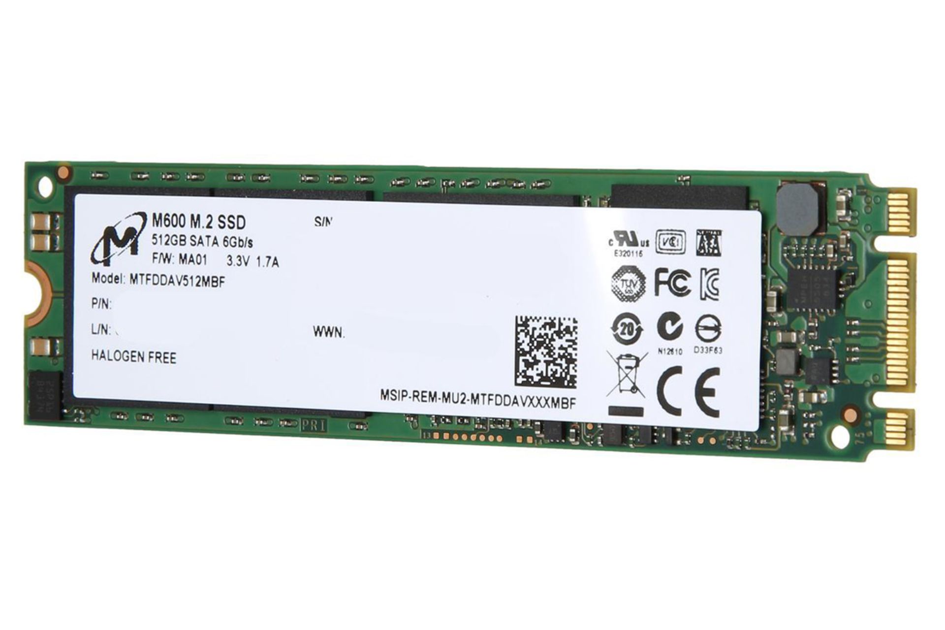 SSD مایکرون M600 M.2