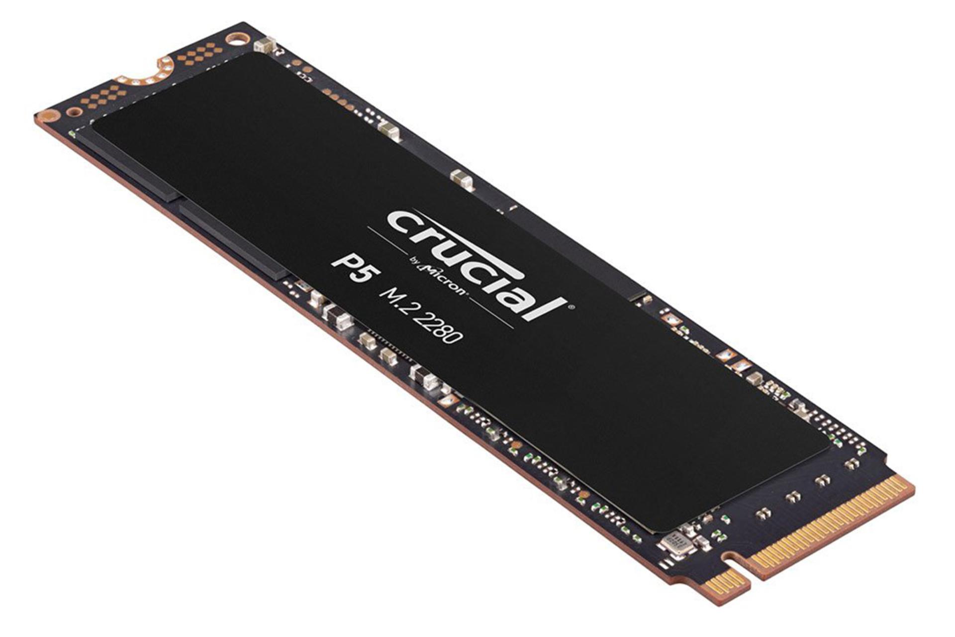 نمای جانبی SSD کروشیال P5 NVMe M.2