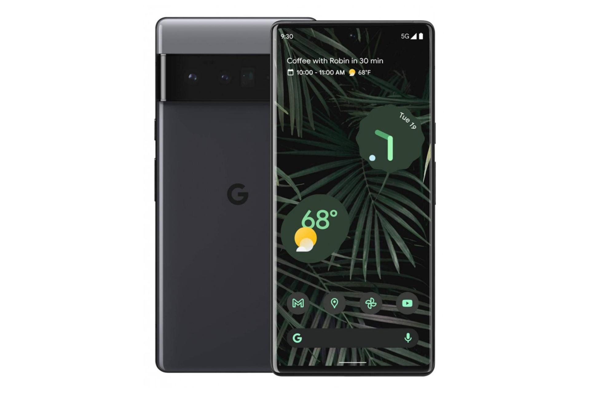 گوشی موبایل پیکسل 6 پرو / گوگل Google Pixel 6 Pro مشکی