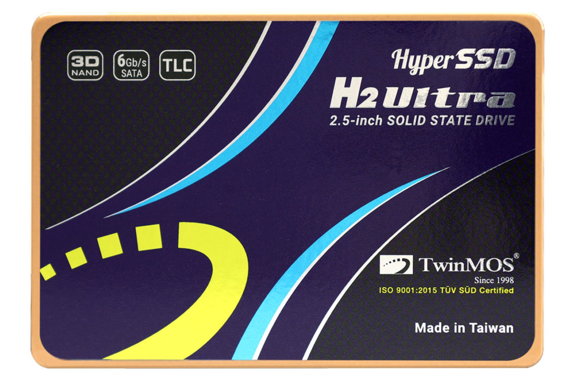 نمای روبرو SSD توین موس Hyper H2 Ultra SATA 2.5 Inch