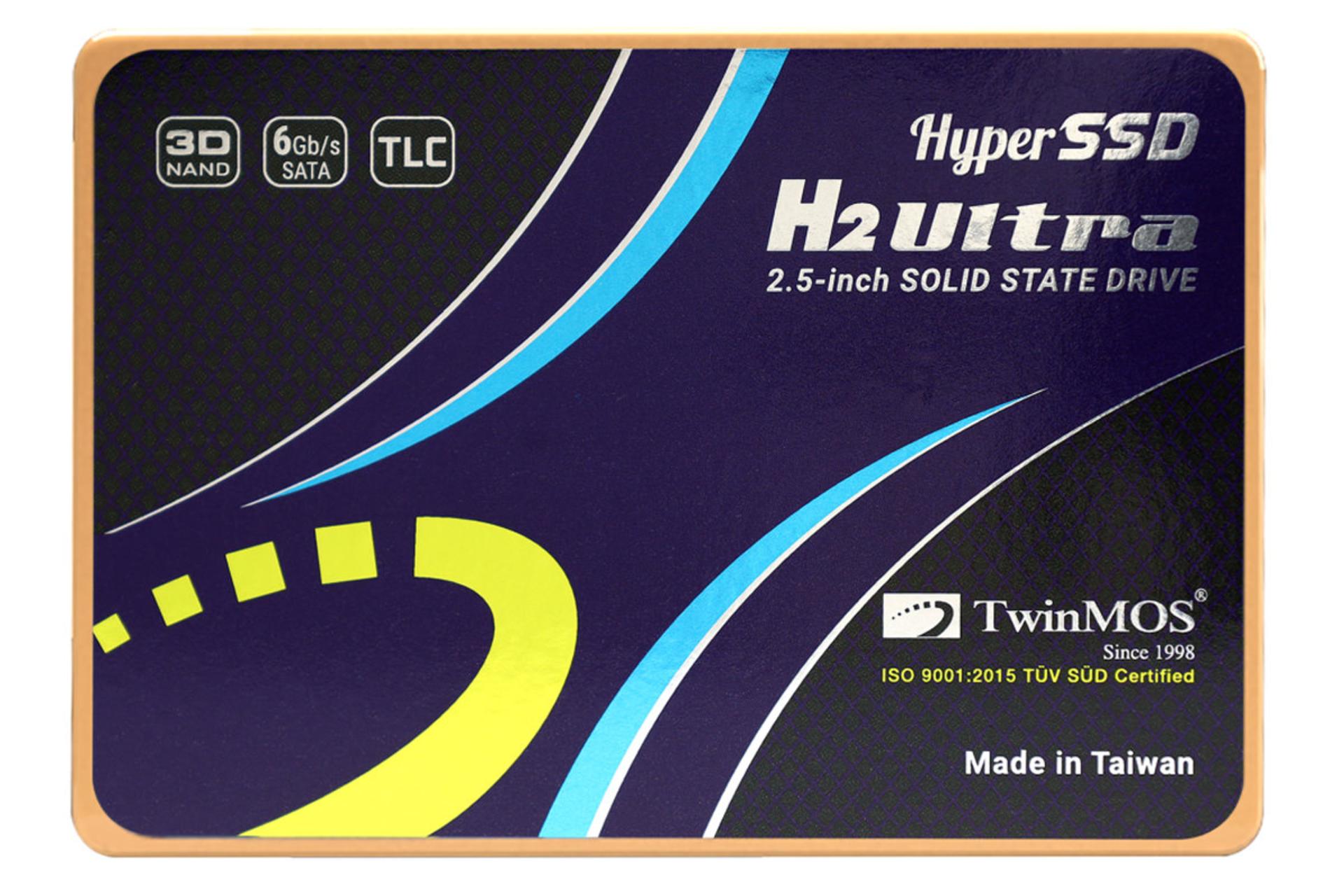 نمای روبرو SSD توین موس Hyper H2 Ultra SATA 2.5 Inch
