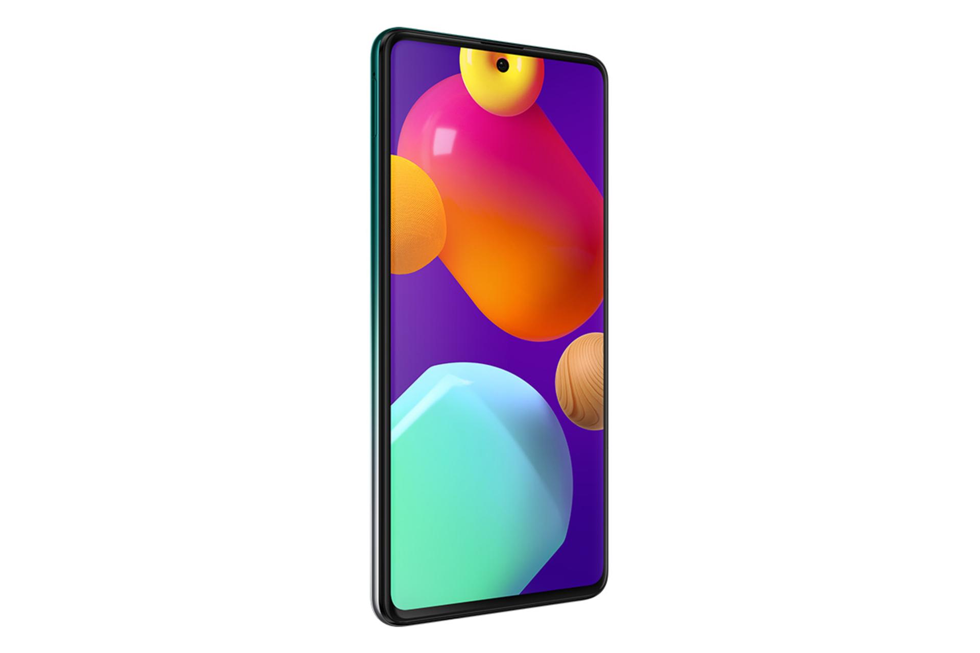 نمای نیمرخ گوشی سامسونگ گلکسی ام 62 / samsung