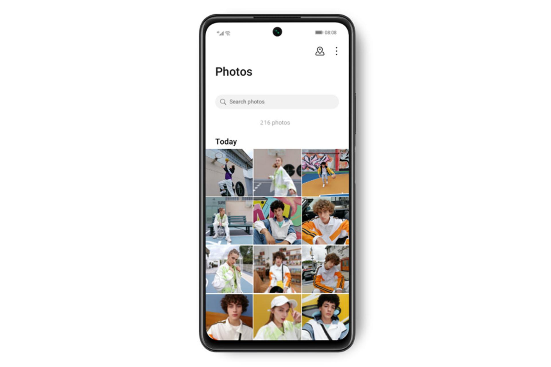 گوشی Huawei Y7a نمای جلو - گالری عکس/ Y7a هواوی