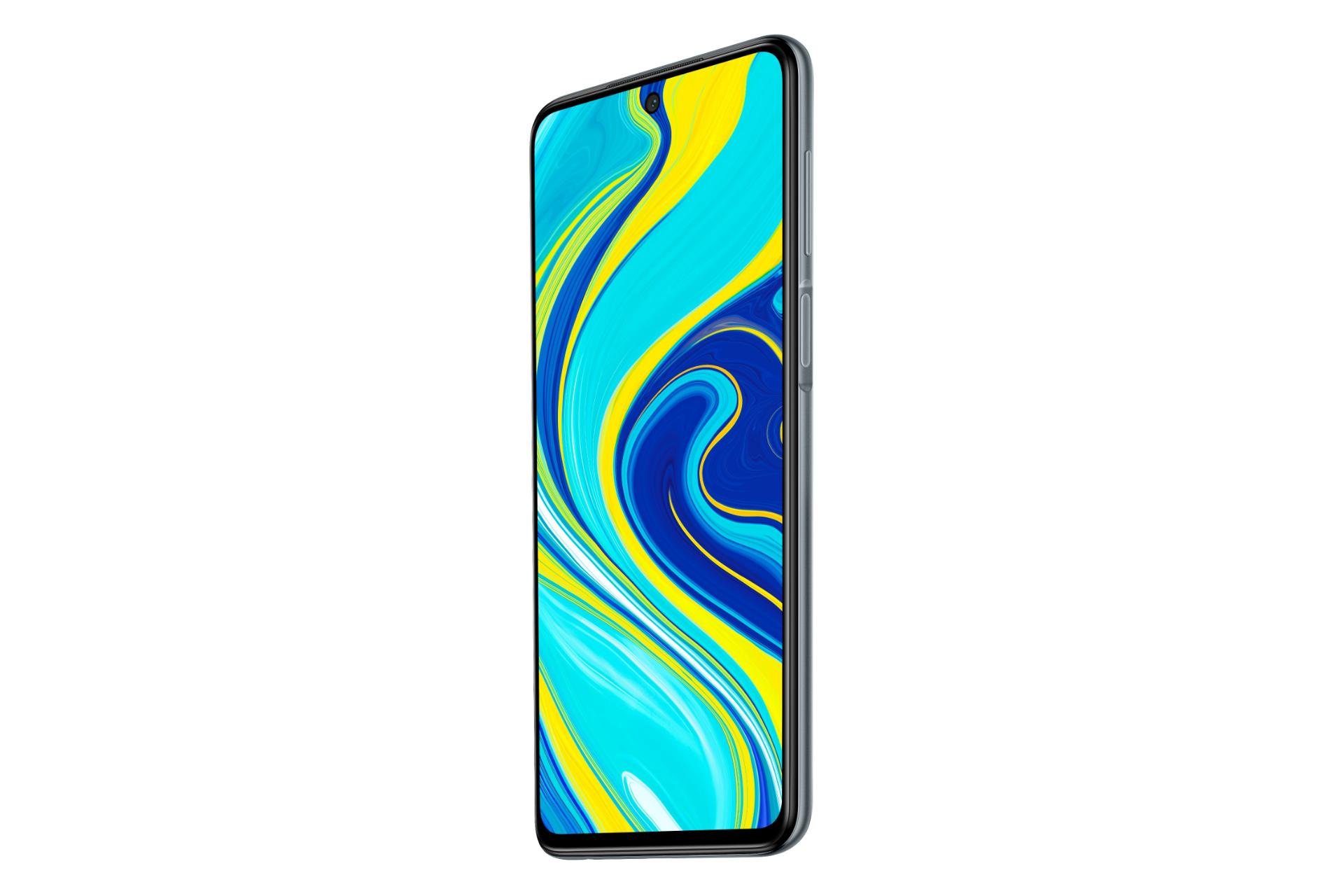 نمای راست گوشی موبایل ردمی نوت 9S شیائومی Xiaomi Redmi Note 9S خاکستری