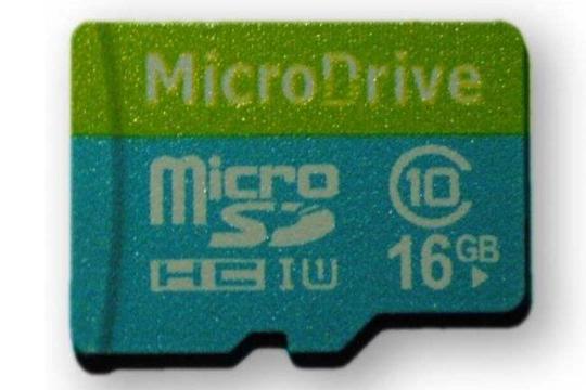 MicroDrive DR8005 microSDHC Class 10 UHS-I U1 16GB