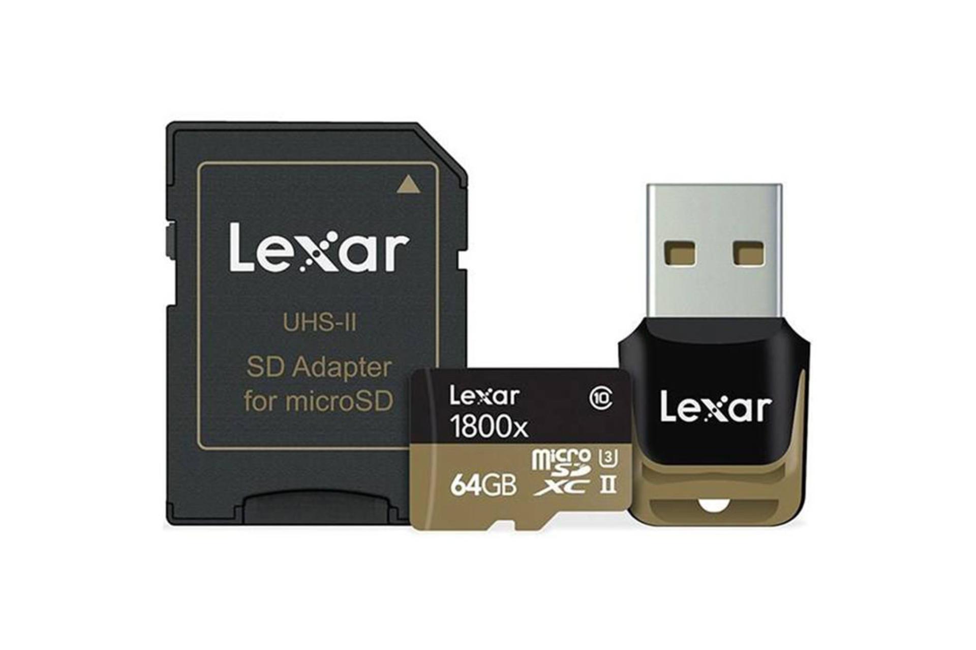 Lexar Professional microSDXC Class 10 UHS-II U3 64GB