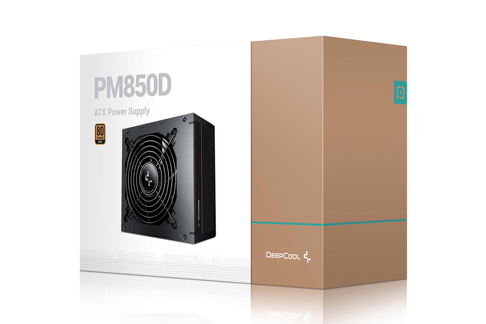 پاور کامپیوتر دیپ کول PM850D با توان 850 وات بسته بندی