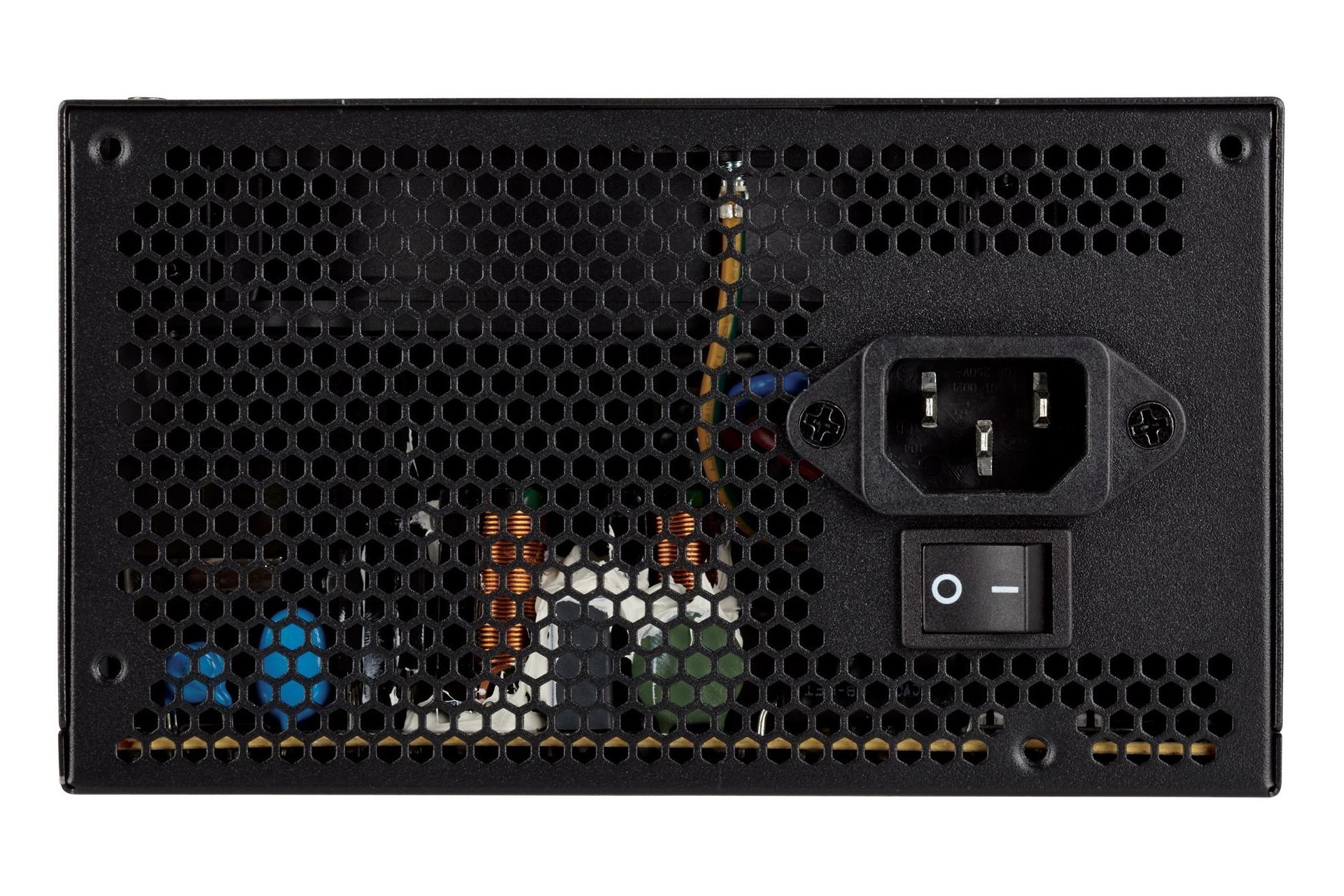 کلید پاور پاور کامپیوتر کورسیر TX650M با توان 650 وات