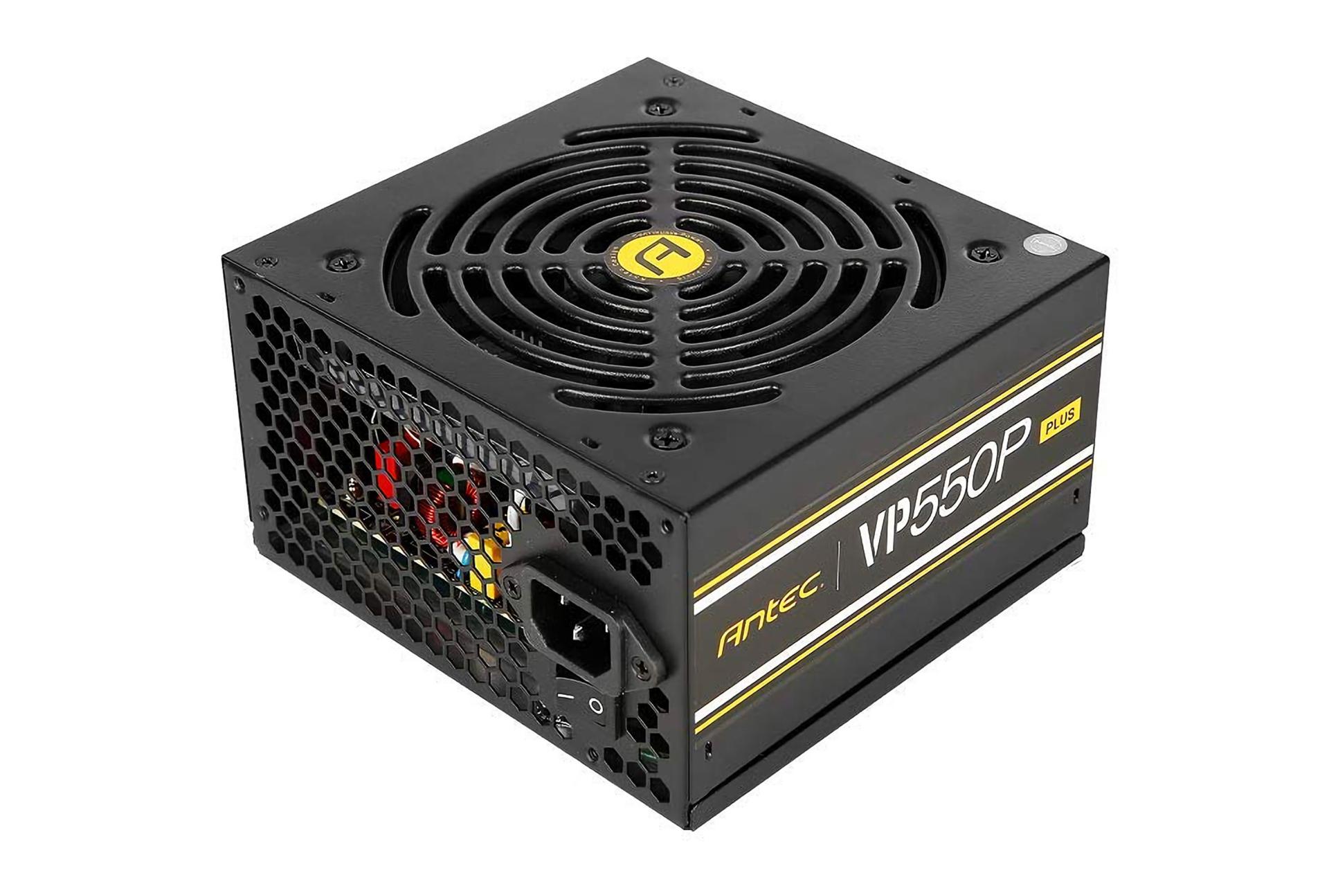  پاور کامپیوتر انتک VP550P PLUS با توان 550 وات نمای جانبی