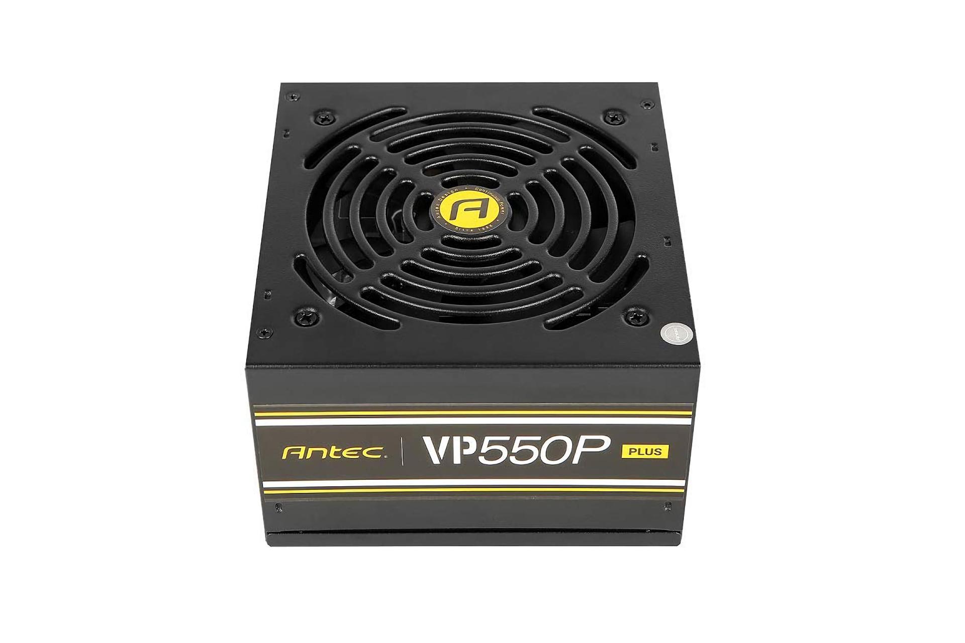  پاور کامپیوتر انتک VP550P PLUS با توان 550 وات نمای روبرو