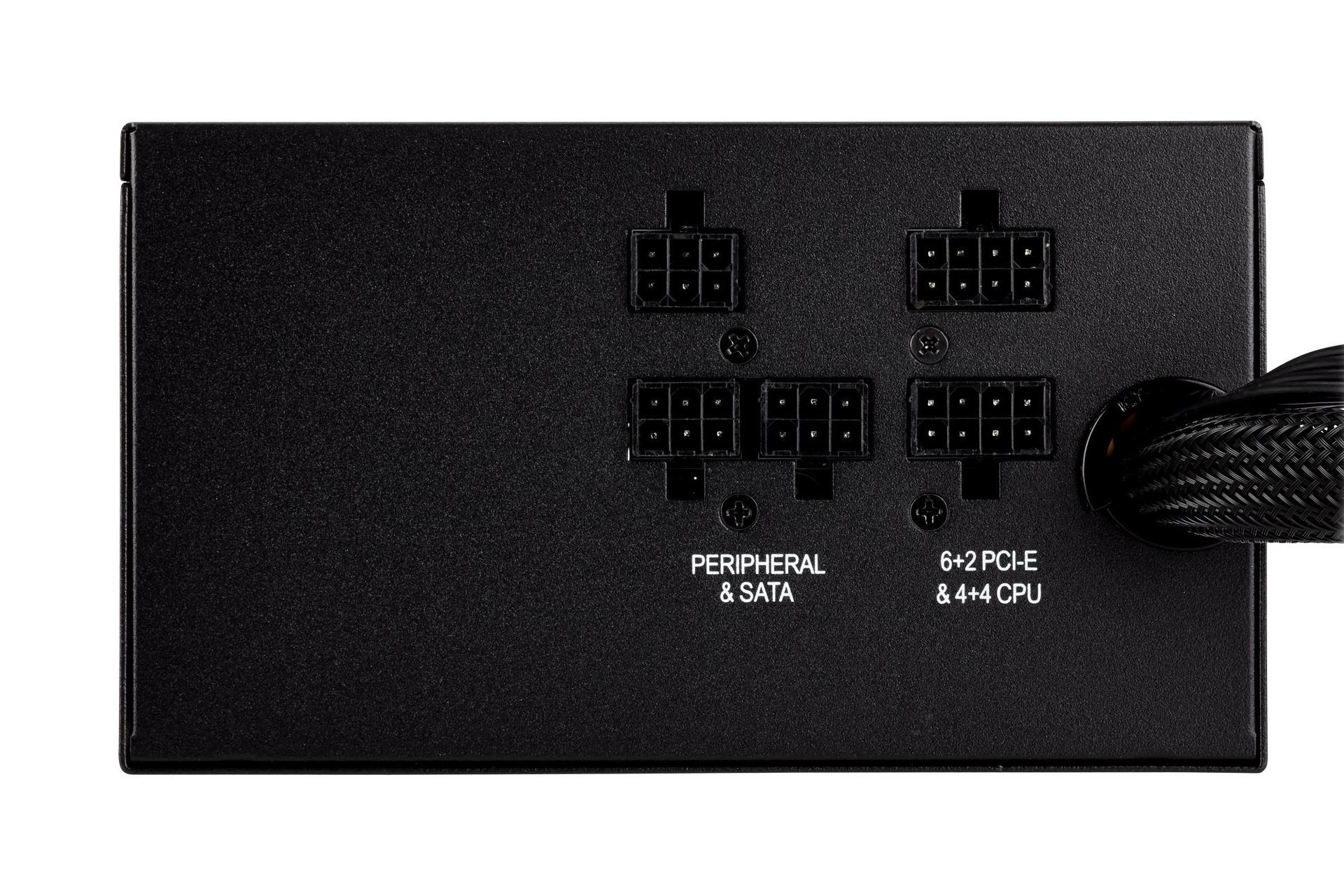 کانکتورهای پاور کامپیوتر کورسیر TX650M با توان 650 وات