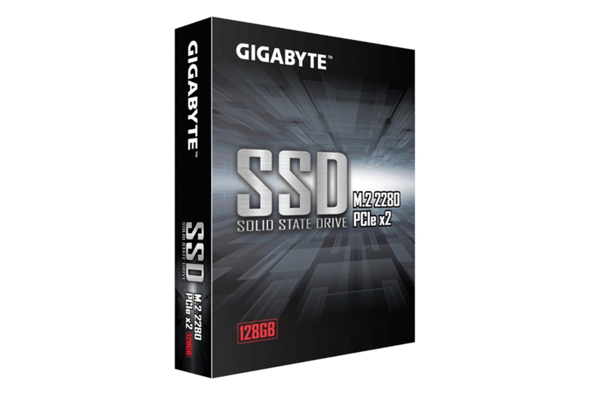 جعبه SSD گیگابایت GIGABYTE GP-GSM2NE8128GNTD NVMe M.2 128GB ظرفیت 128 گیگابایت