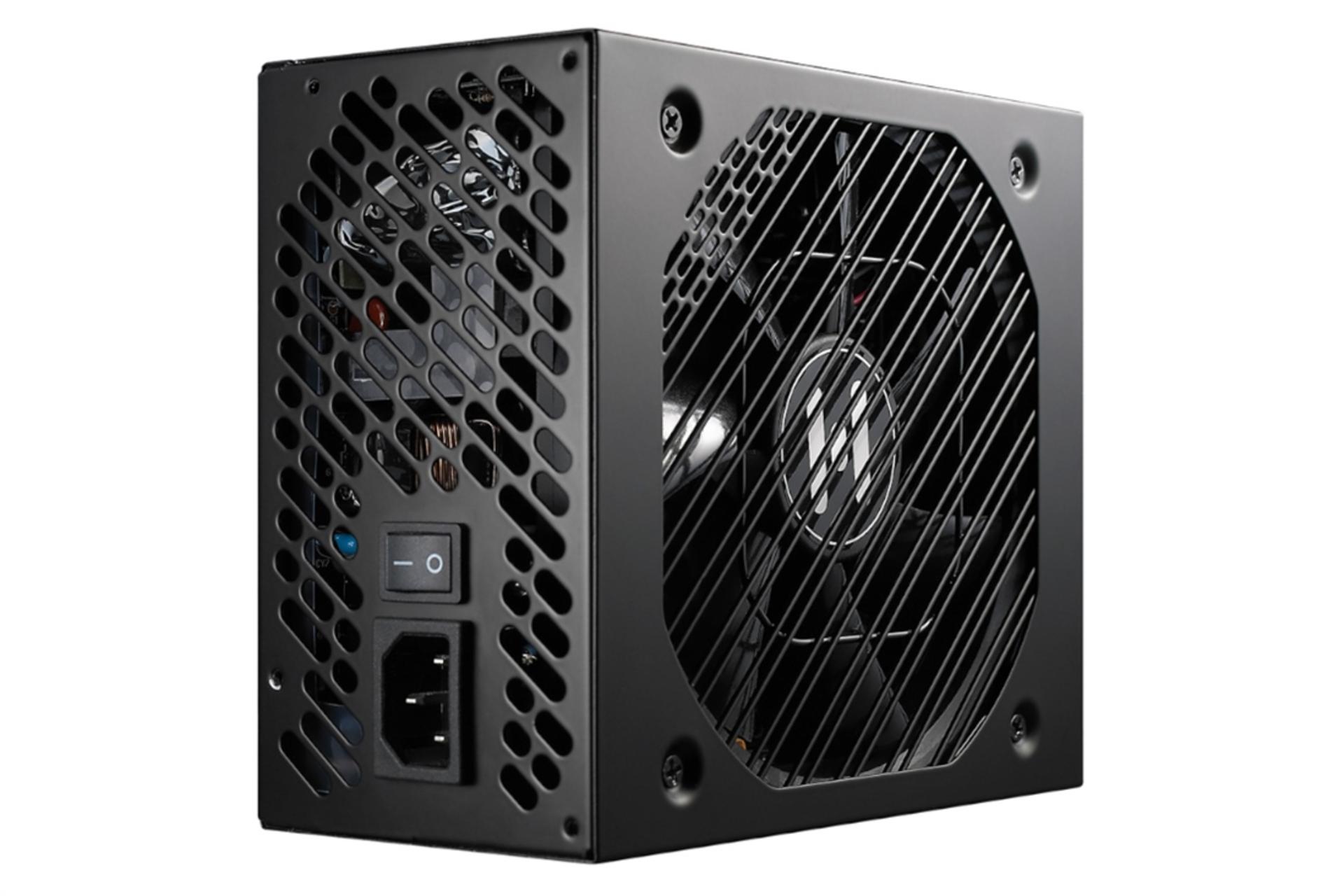 نمای پشت پاور کامپیوتر اف اس پی FSP HYDRO G 850W با توان 850 وات