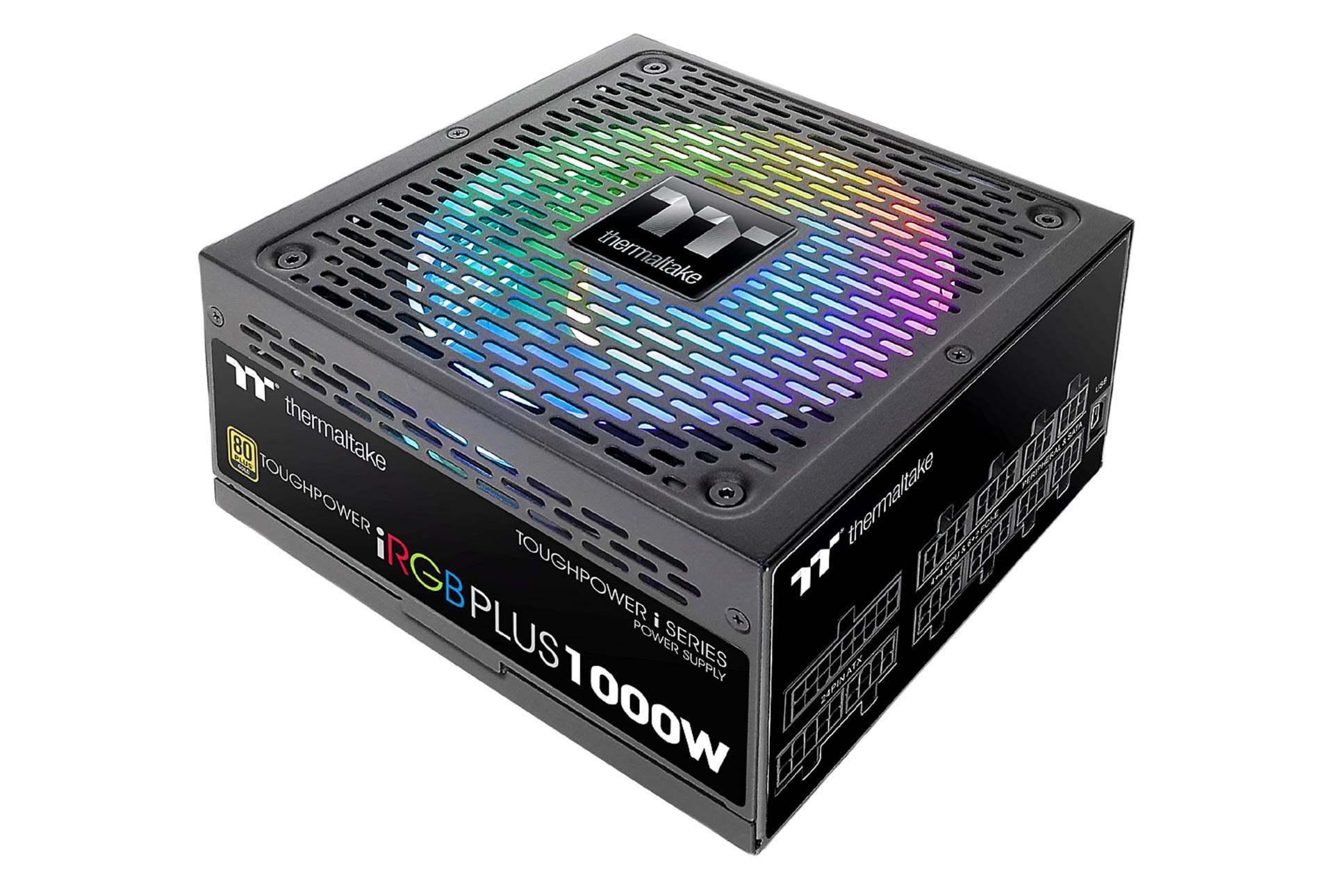 پاور کامپیوتر ترمالتیک Toughpower iRGB PLUS با توان 1000 وات