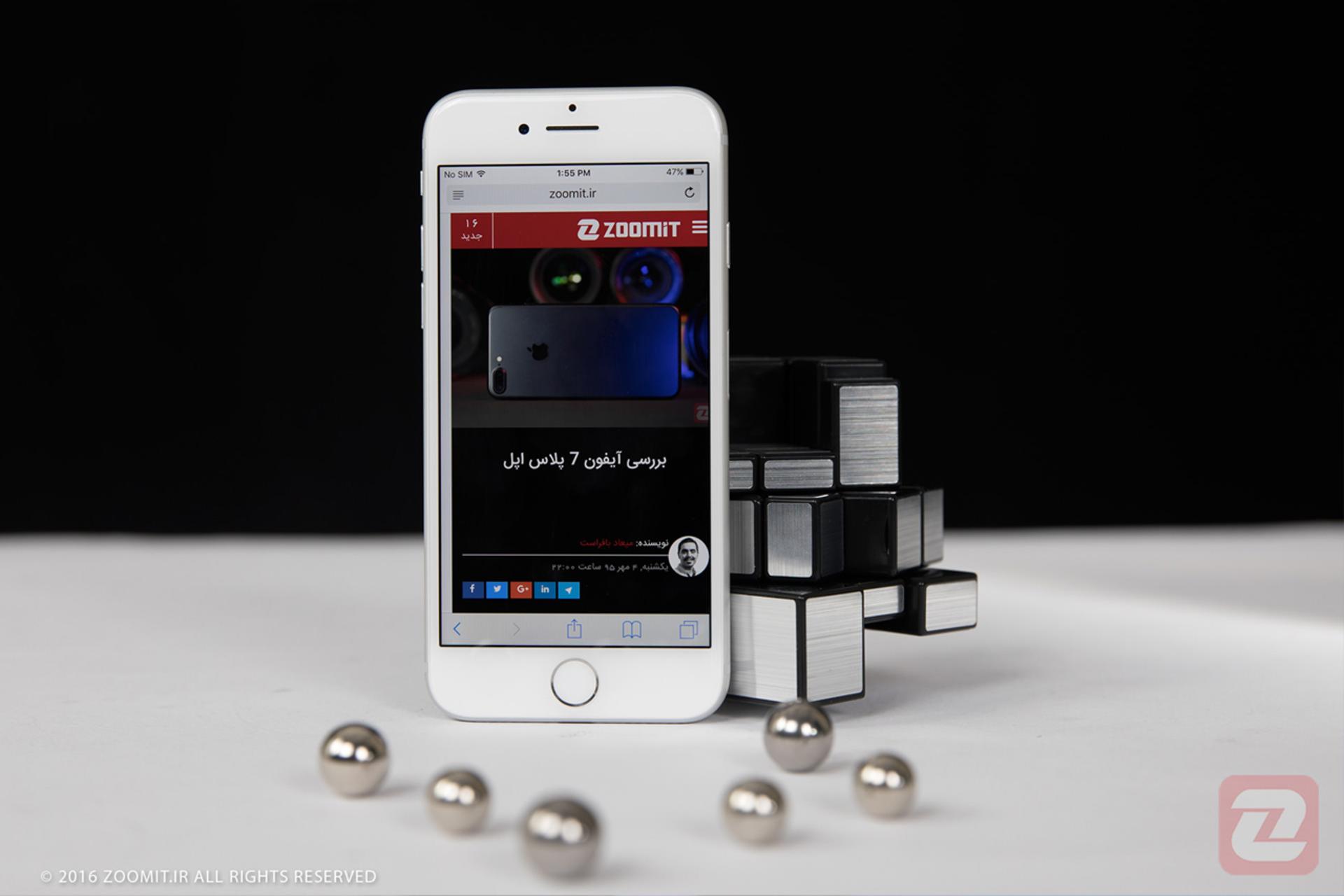 کیفیت نمایشگر آیفون 7 اپل apple iPhone 7