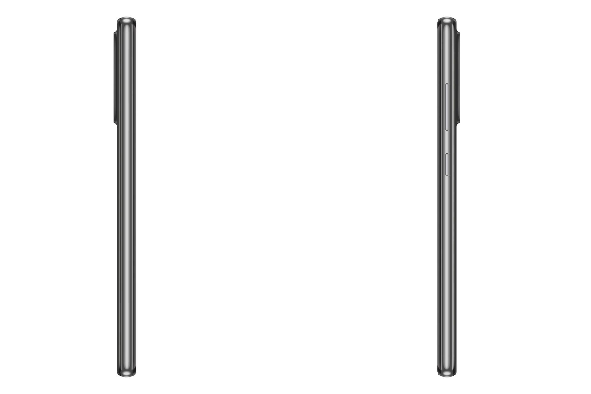 نمای کناری موبایل گلکسی A52 سامسونگ رنگ مشکی