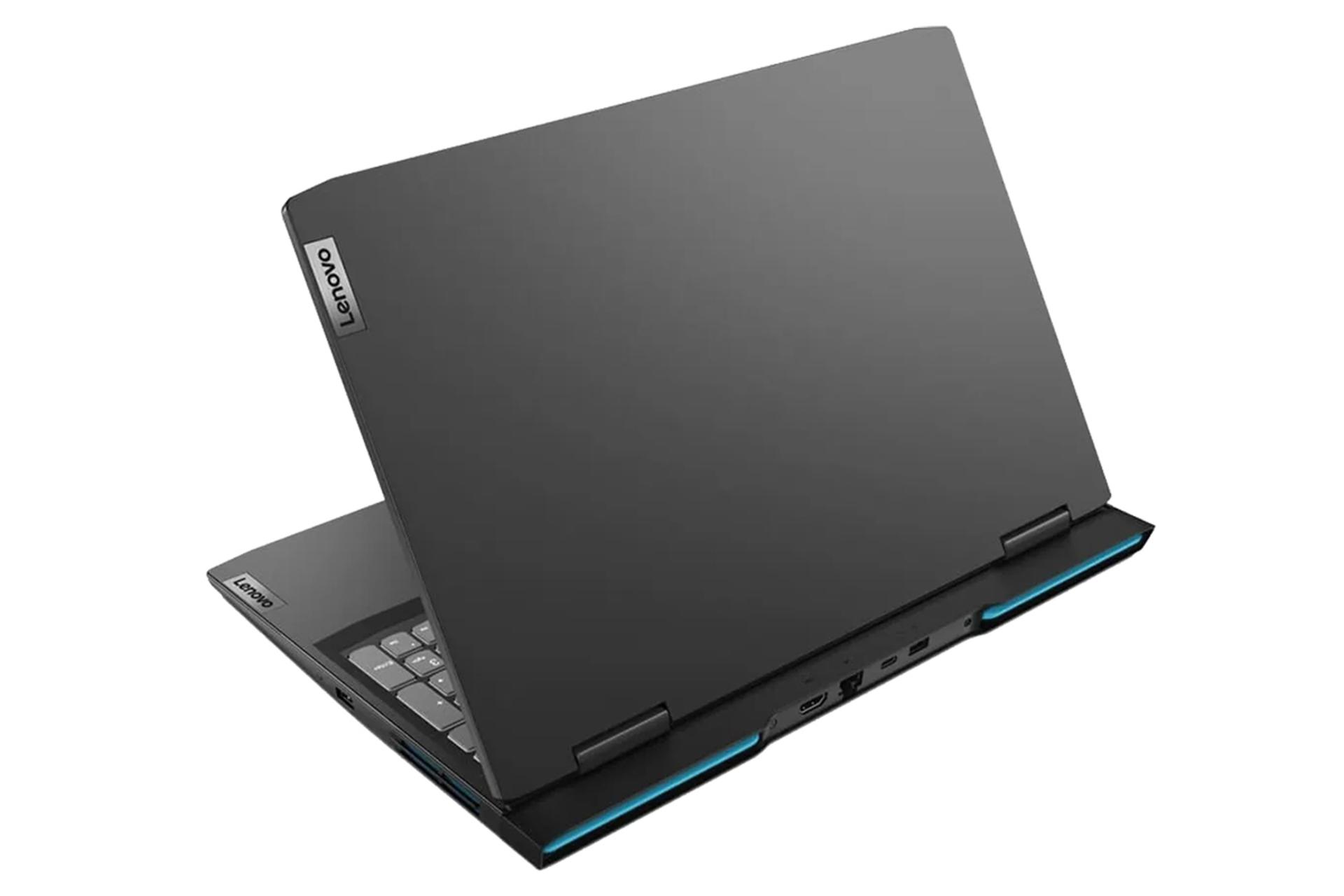 مرجع متخصصين ايران نماي نيمرخ پشت لپ تاپ لنوو آيدياپد گيمينگ 3 با پردازنده نسل 12 اينتل