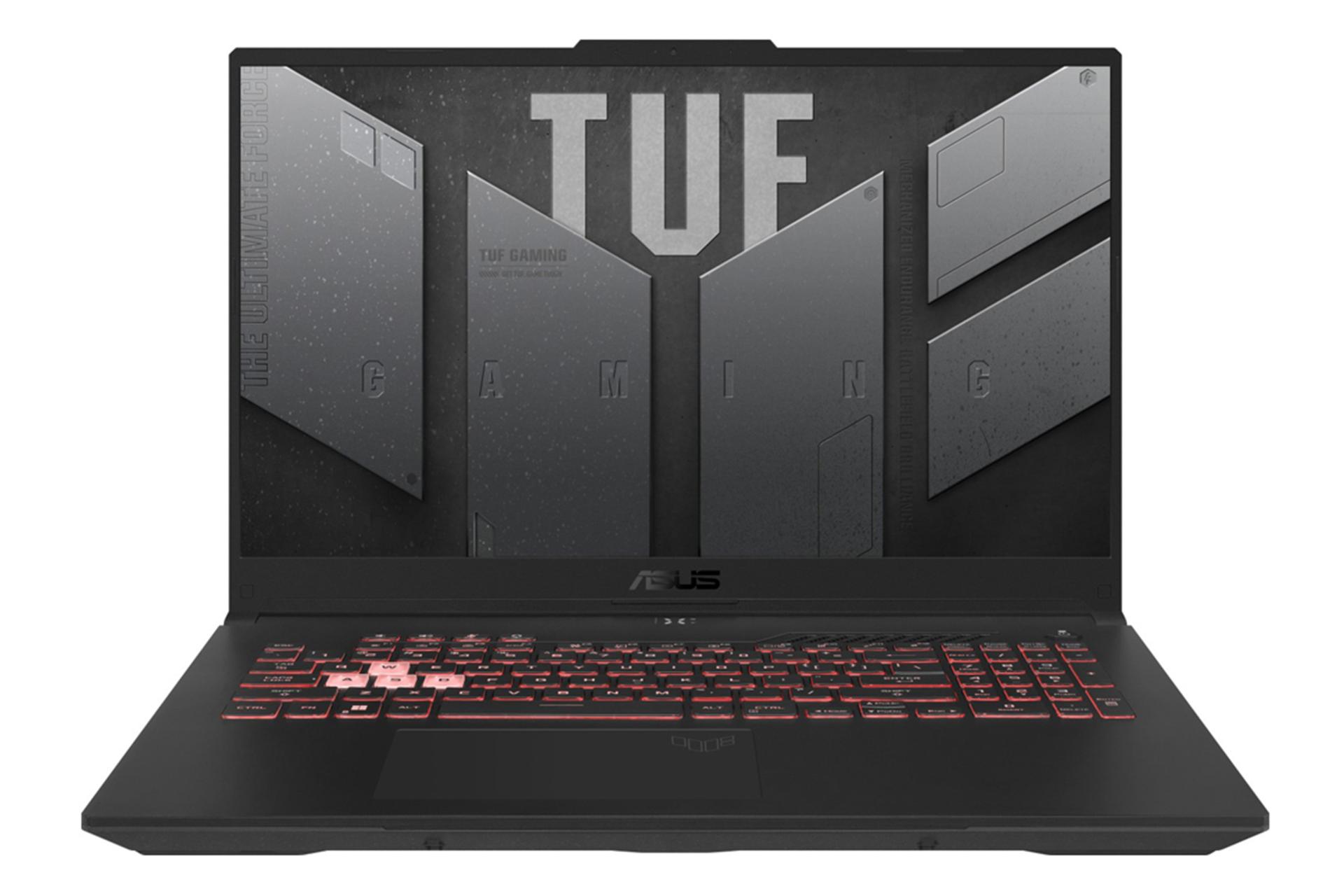 نمای جلو لپ تاپ ایسوس TUF Gaming A17 FA707RR