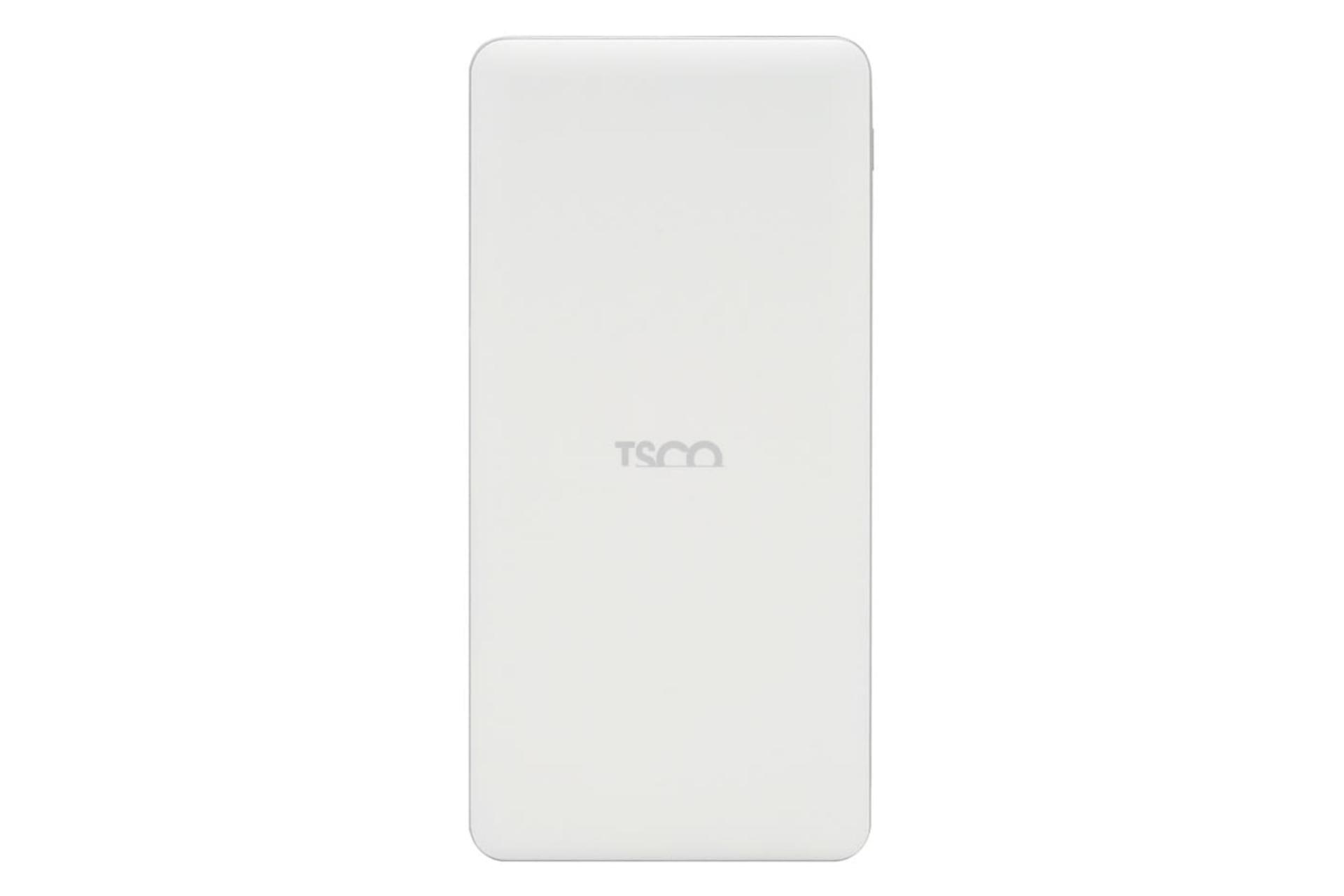نمای روبرو پاور بانک تسکو 860 با ظرفیت 10000 میلی‌آمپر ساعت Tsco TP 860 10000mAh