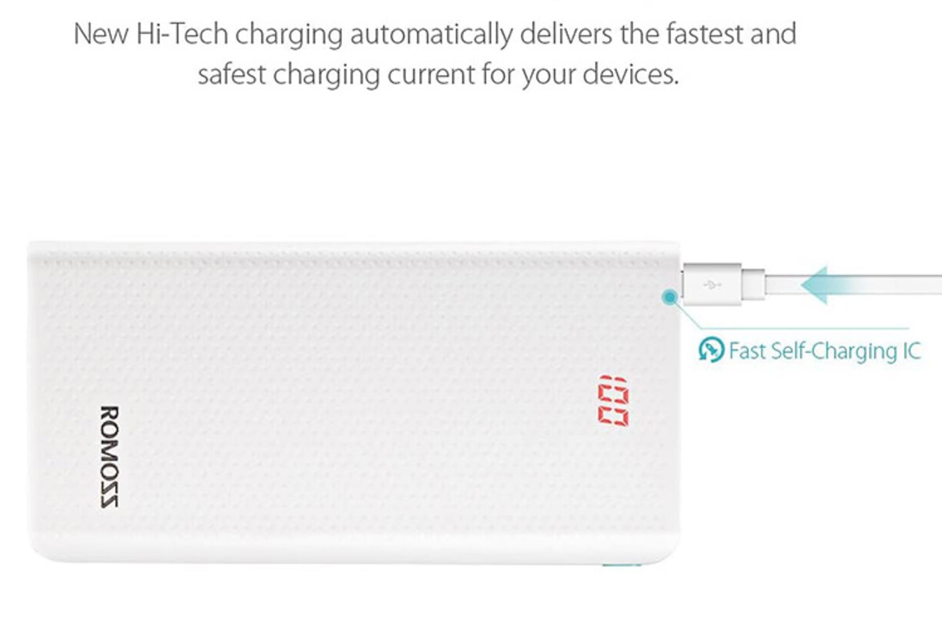 روموس Knight 20 با ظرفیت 20000 میلی‌آمپر ساعت / Romoss Knight20 20000mAh