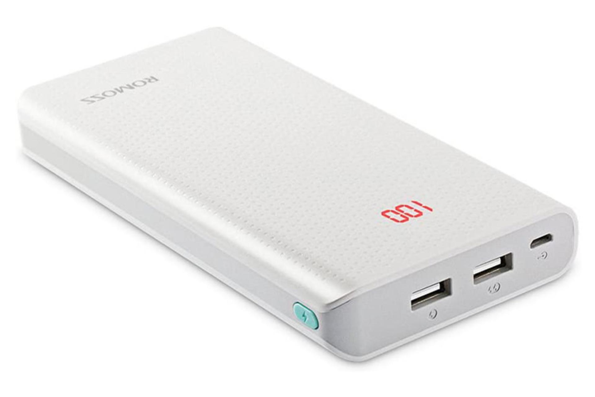 روموس Knight 20 با ظرفیت 20000 میلی‌آمپر ساعت / Romoss Knight20 20000mAh