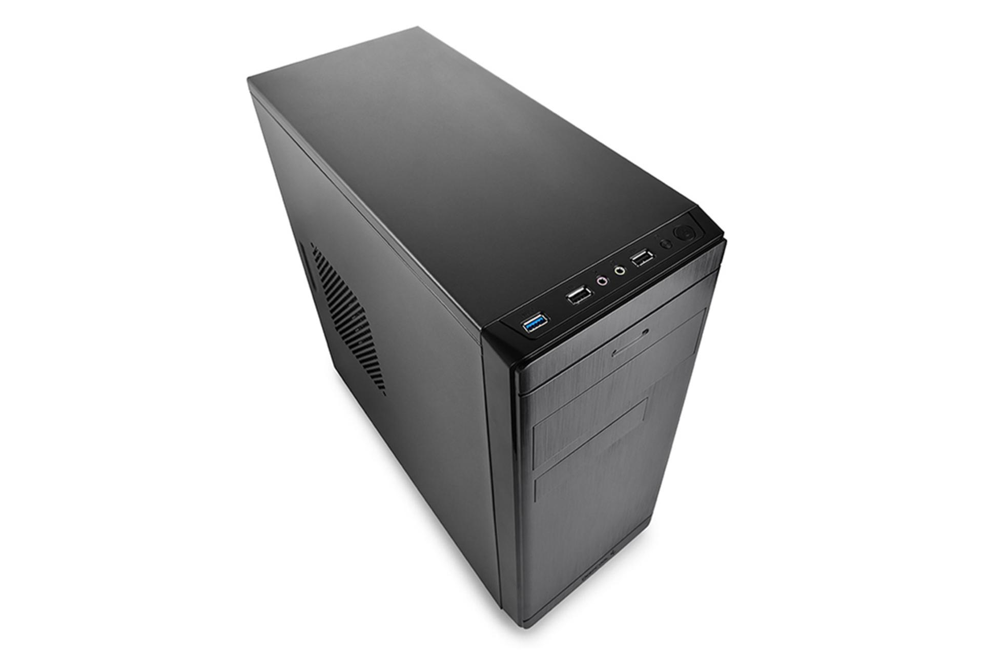 نمای بالا، جلو و سمت چپ کیس کامپیوتر دیپ کول WAVE V2