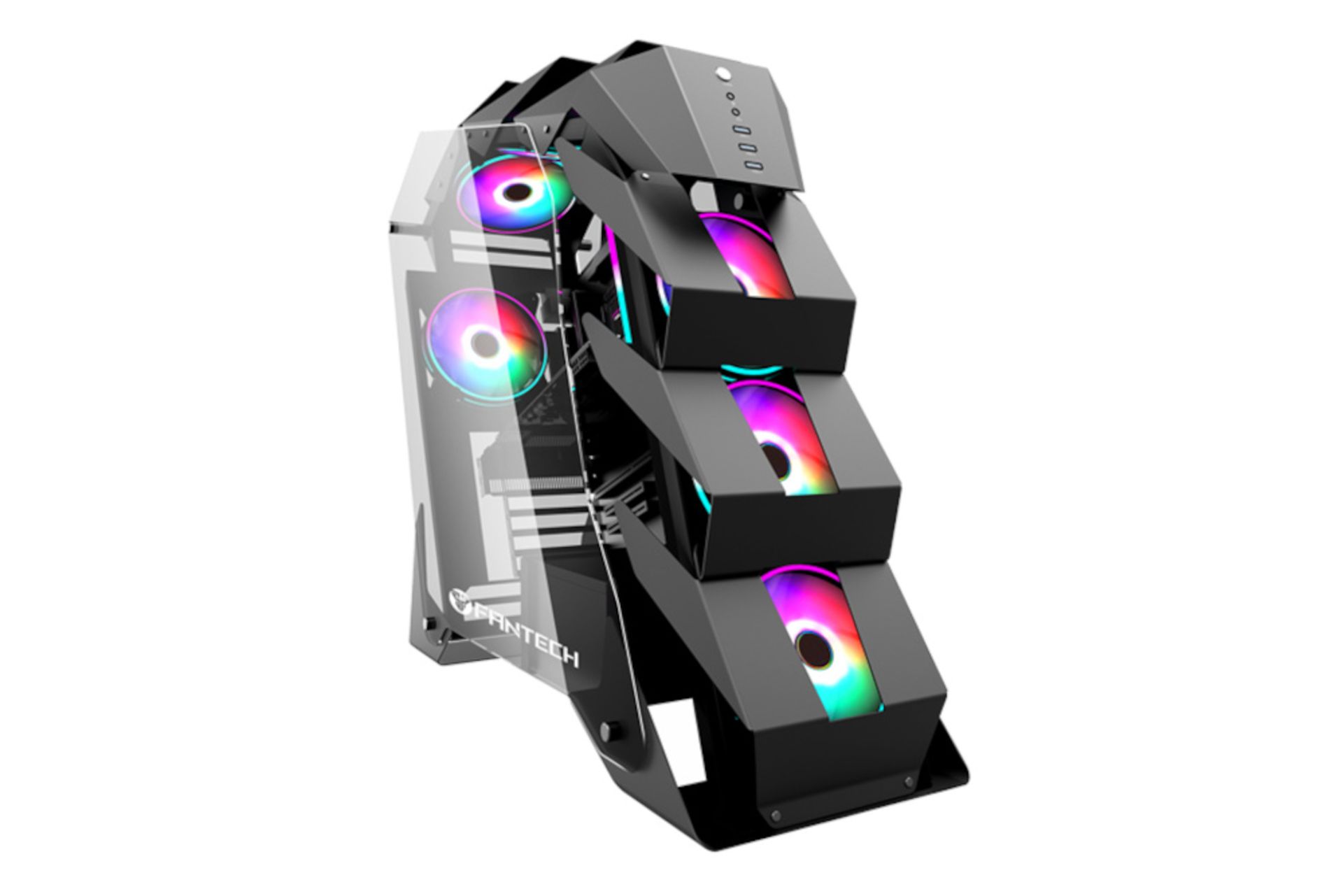 کیس کامپیوتر فنتک Fantech COBALT CGX7