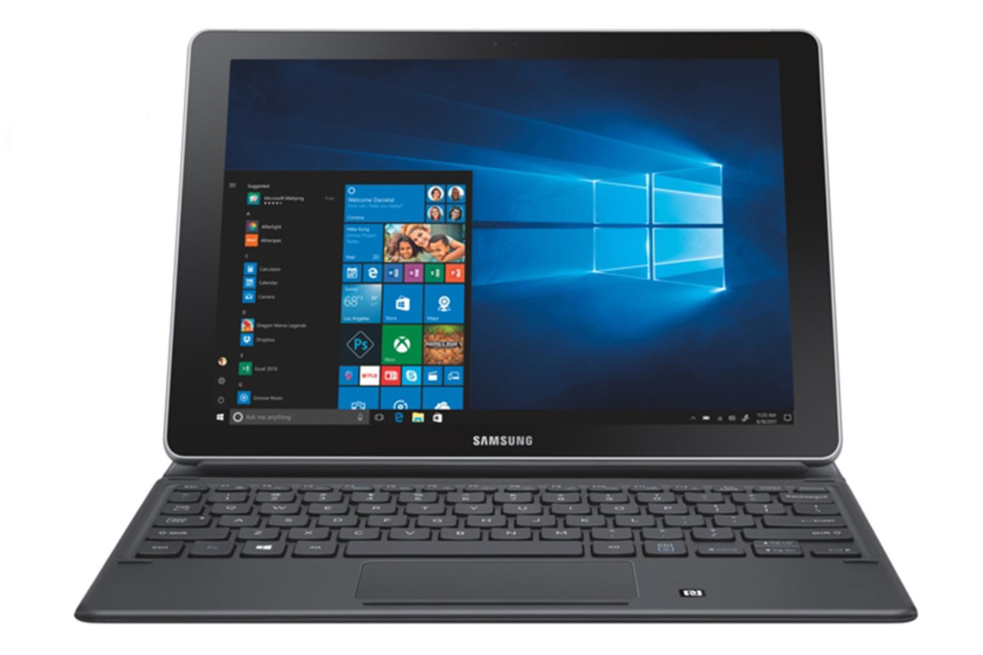 مرجع متخصصين ايران تبلت ويندوزي سامسونگ گلكسي بوك نماي روبه رو / Samsung Galaxy Book