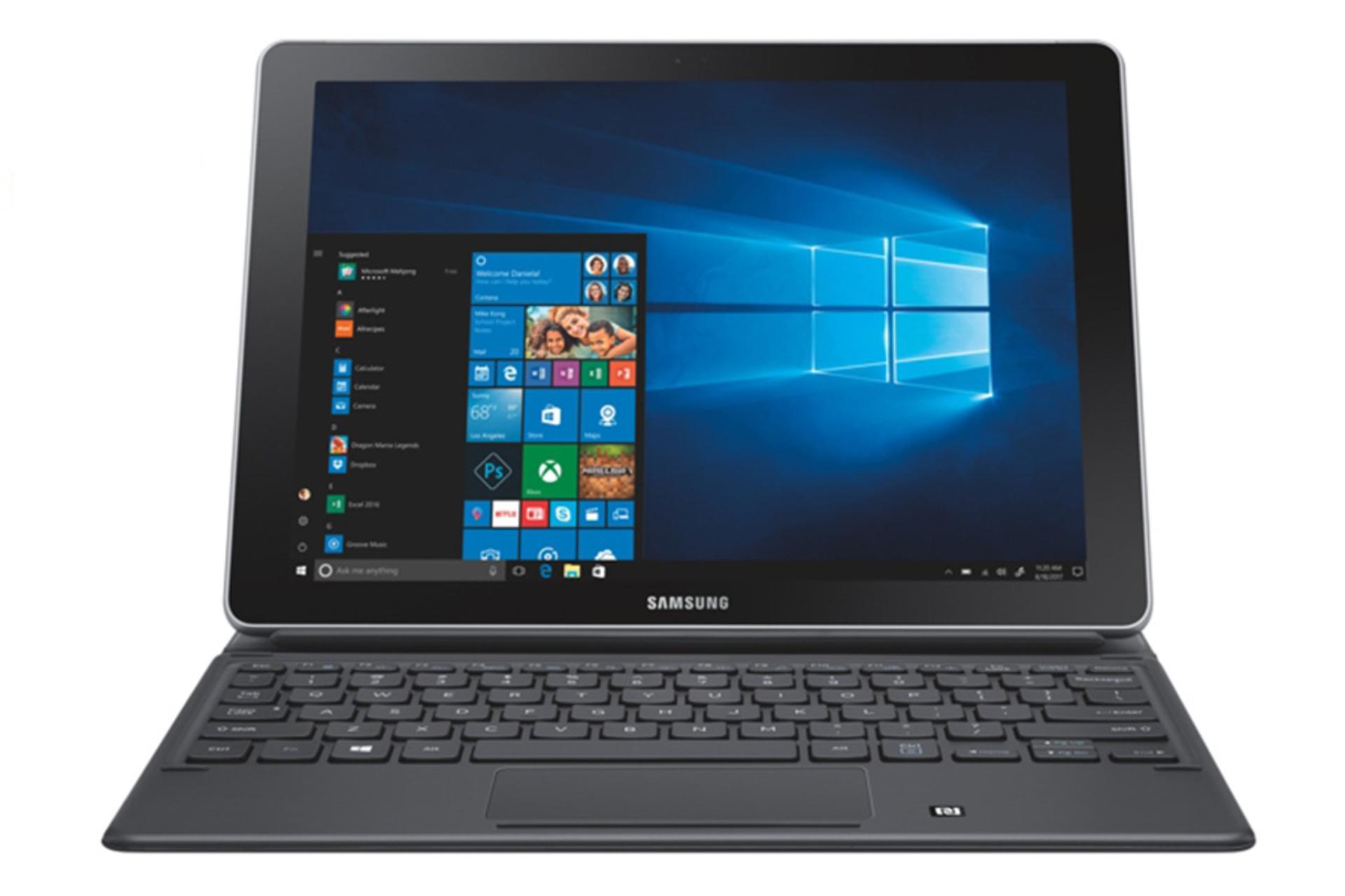 تبلت ویندوزی سامسونگ گلکسی بوک نمای روبه رو / Samsung Galaxy Book