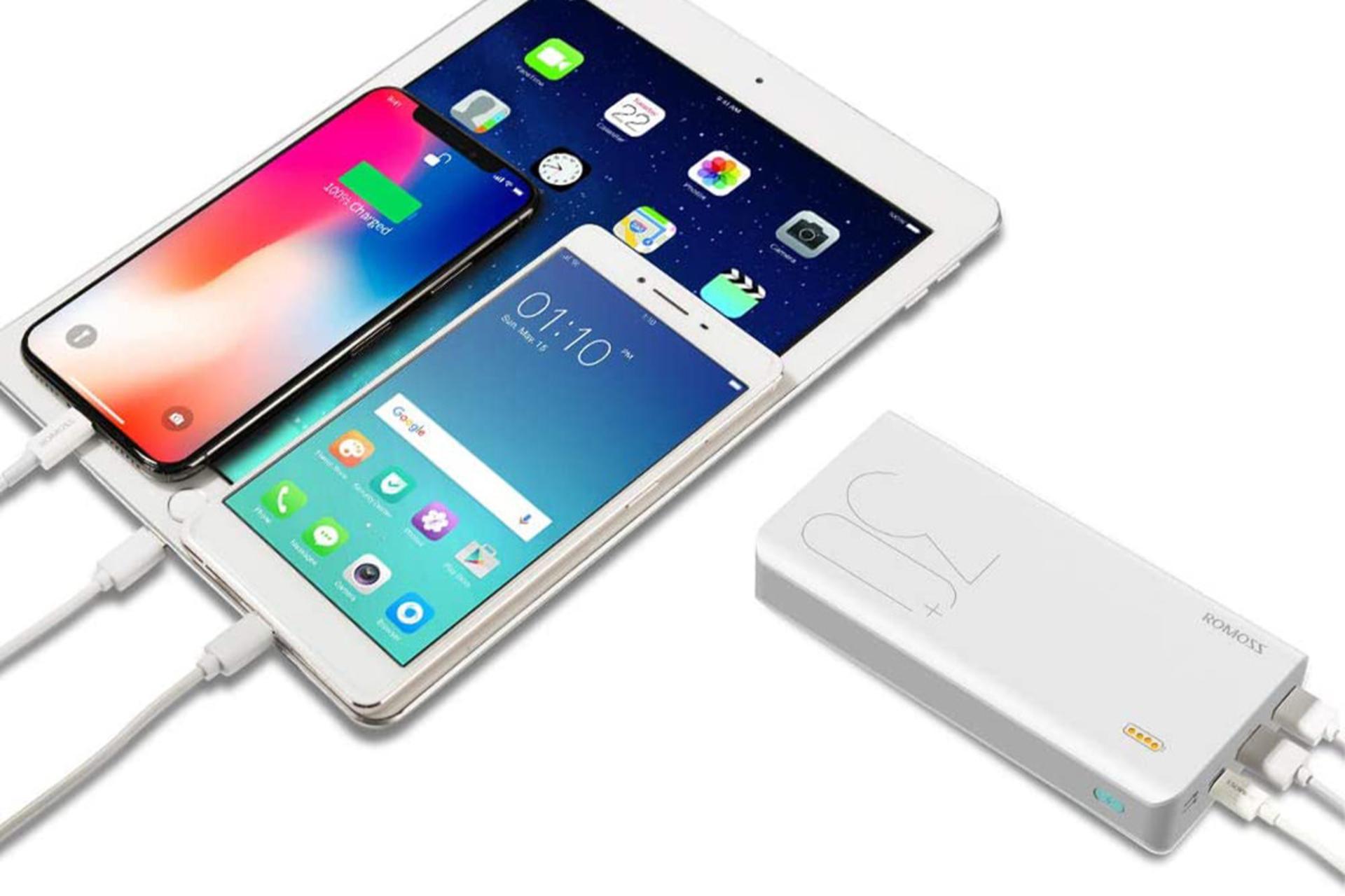 Romoss Sense 8P Plus 30000mAh / روموس Sense 8P Plus با ظرفیت 30000 میلی‌آمپر ساعت