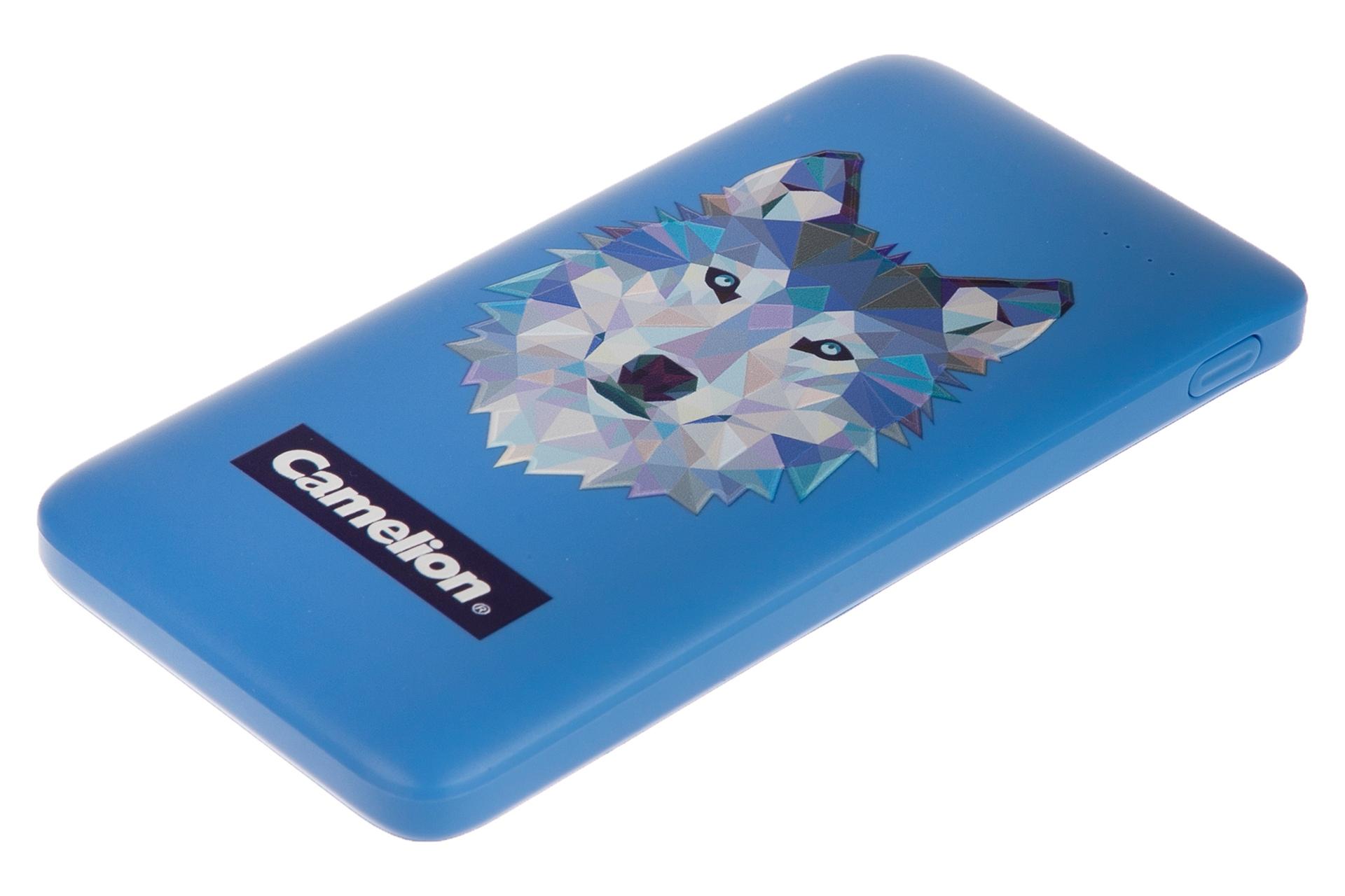 پاور بانک کملیون PS723 با ظرفیت 8000 میلی‌آمپر ساعت Camelion PS723 8000mAh آبی