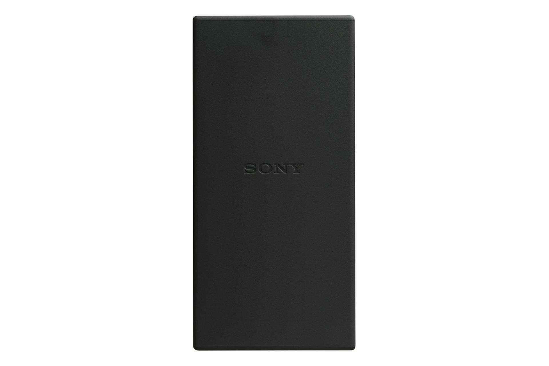 نمای روبرو پاور بانک سونی CP-VC10 با ظرفیت 10000 میلی‌آمپر ساعت Sony CP-VC10 10000mAh