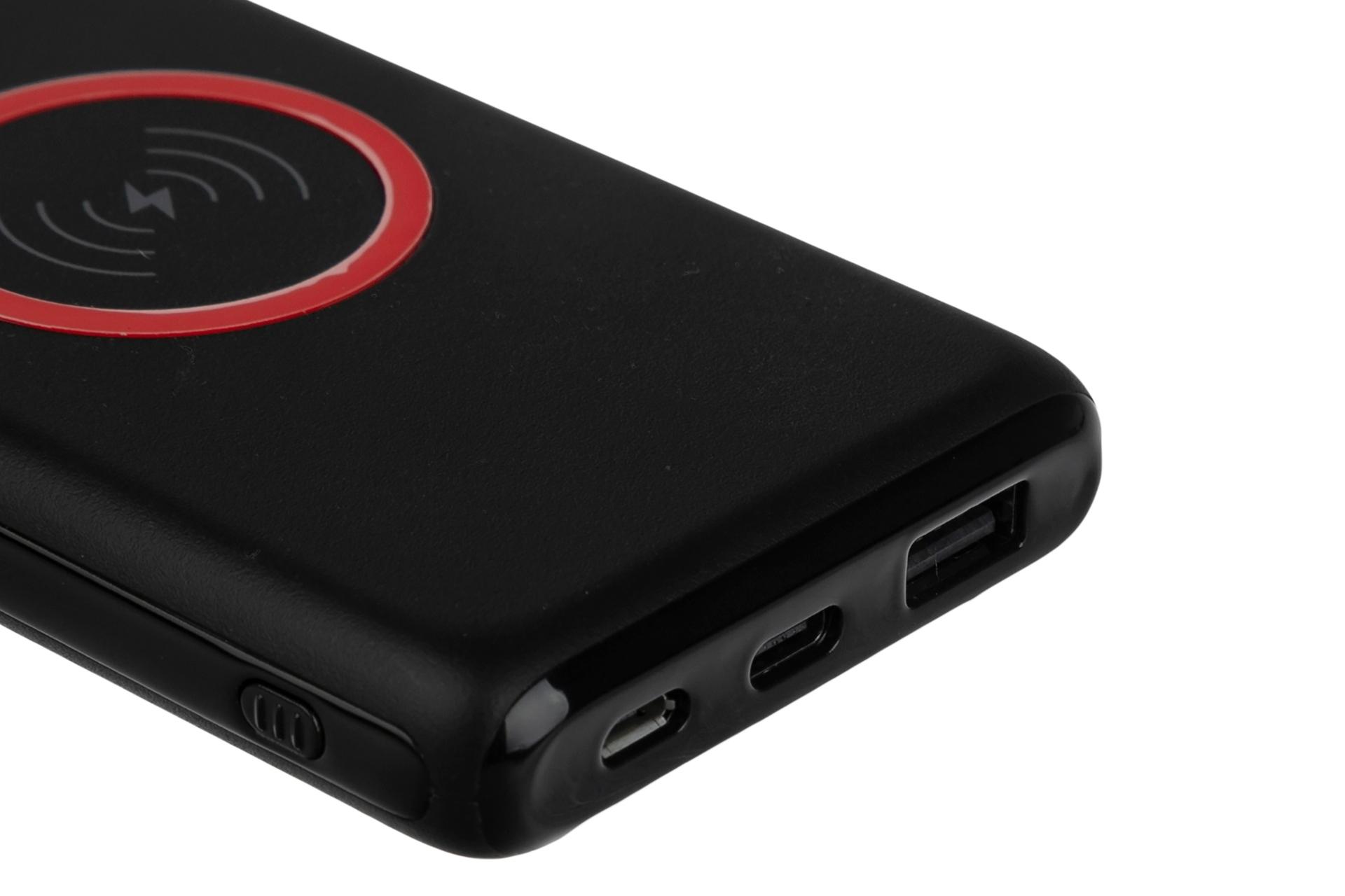 درگاه پاور بانک کملیون PSW100 با ظرفیت 10000 میلی‌آمپر ساعت با امکان شارژ وایرلس Camelion PSW100 1