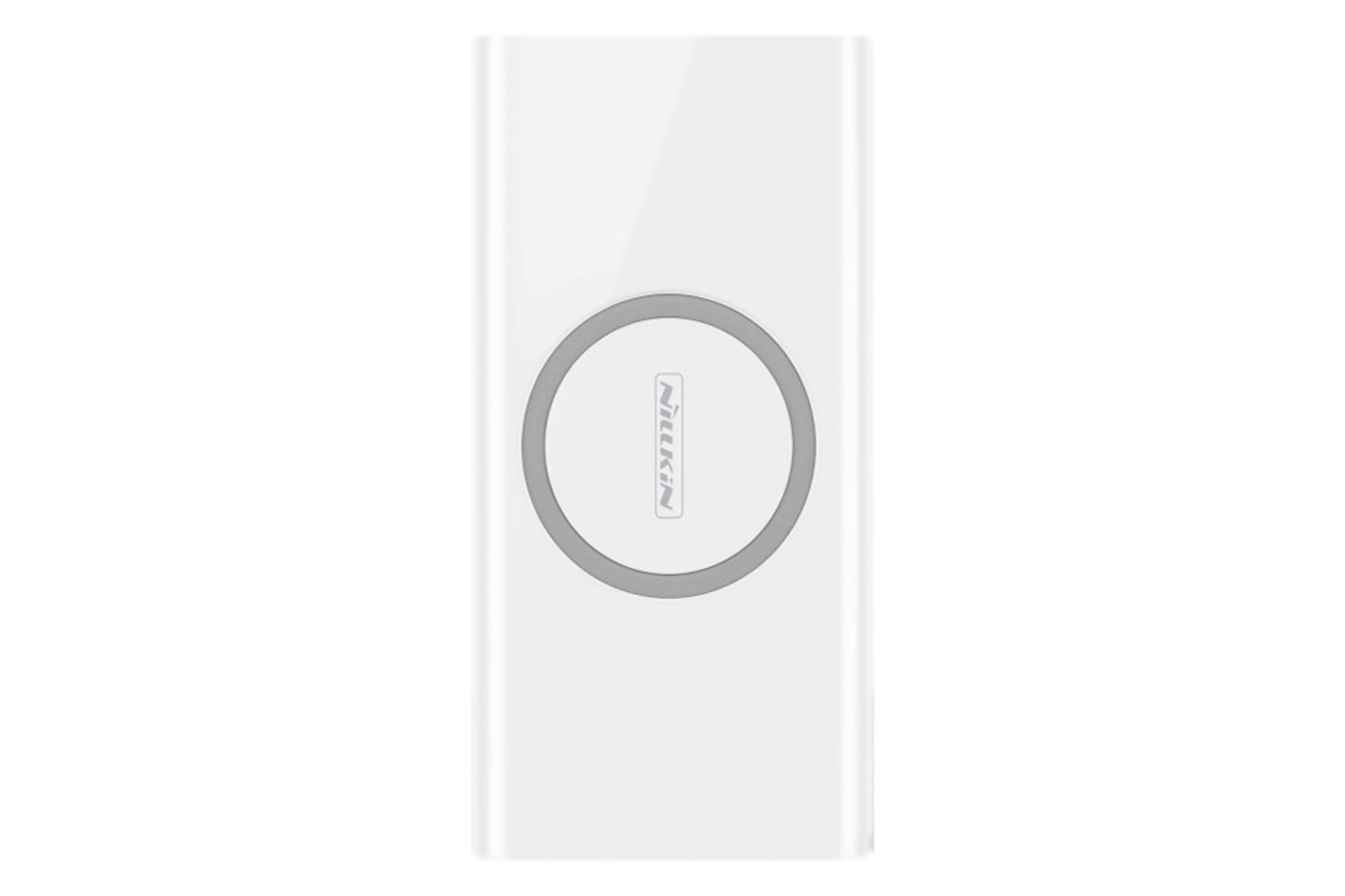 نمای روبرو پاور بانک نیلکین Nillkin iStar VA10 10000mAh با ظرفیت 10000 میلی‌آمپر ساعت با امکان شار