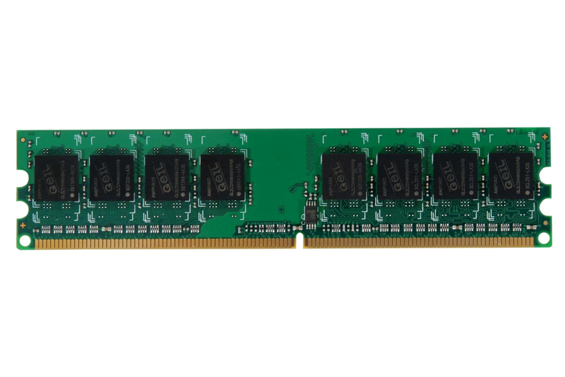 نمای جلو رم گیل GP34GB1333C9SC Pristine ظرفیت 4 گیگابایت از نوع DDR3-1333