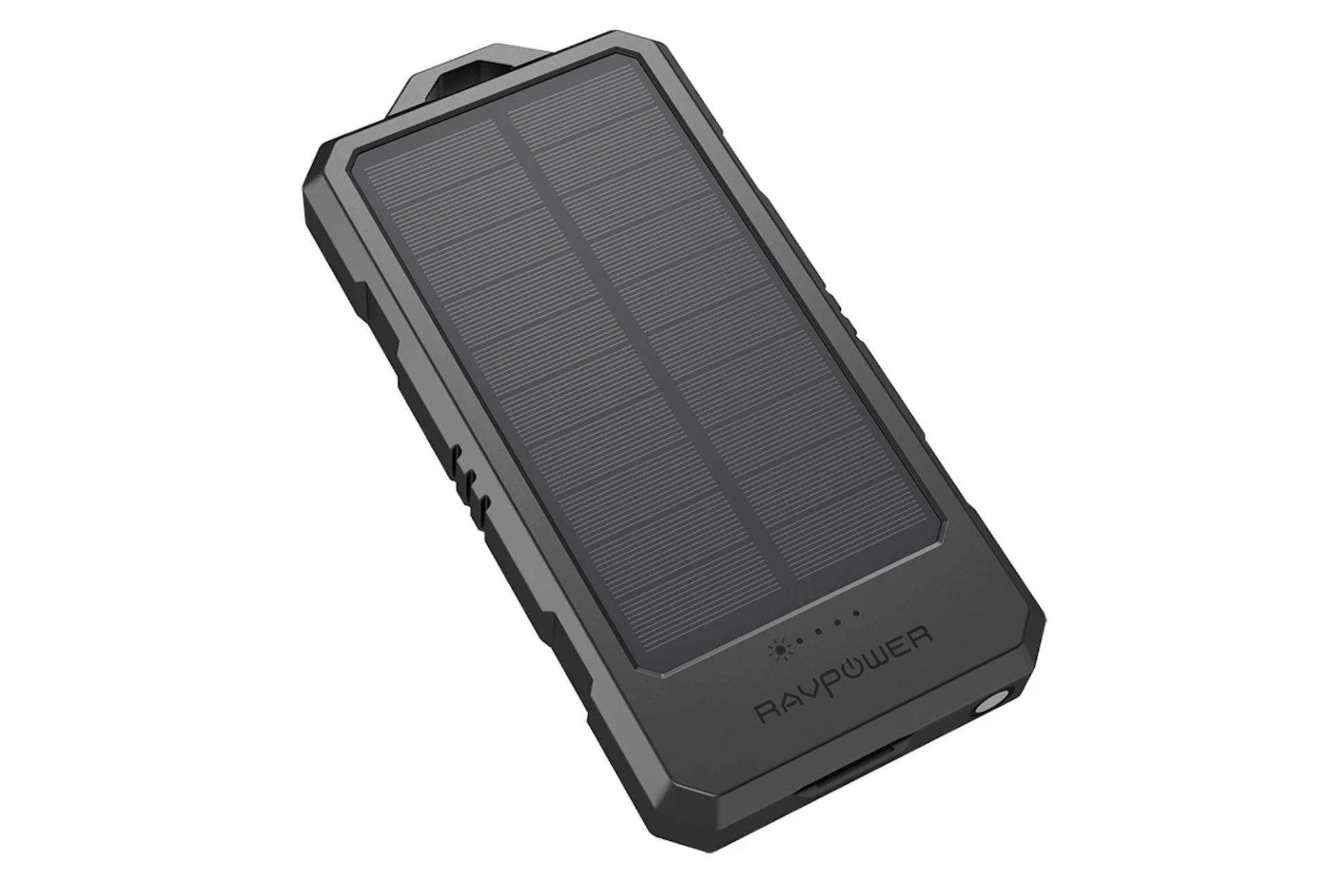 پاور بانک راوپاور Solar RP-PB124 با ظرفیت 15000 میلی‌آمپر ساعت RAVPower Solar RP-PB124 15000mAh مش