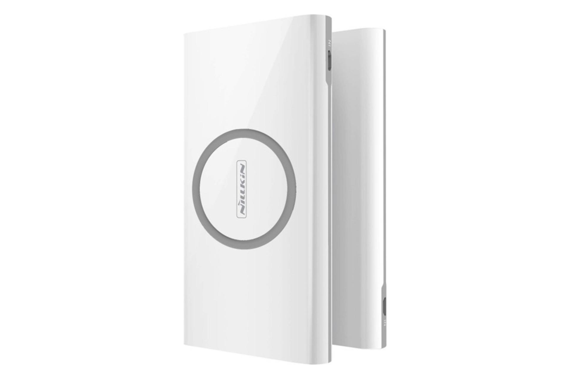 نمای کناری پاور بانک نیلکین Nillkin iStar VA10 10000mAh با ظرفیت 10000 میلی‌آمپر ساعت با امکان شار