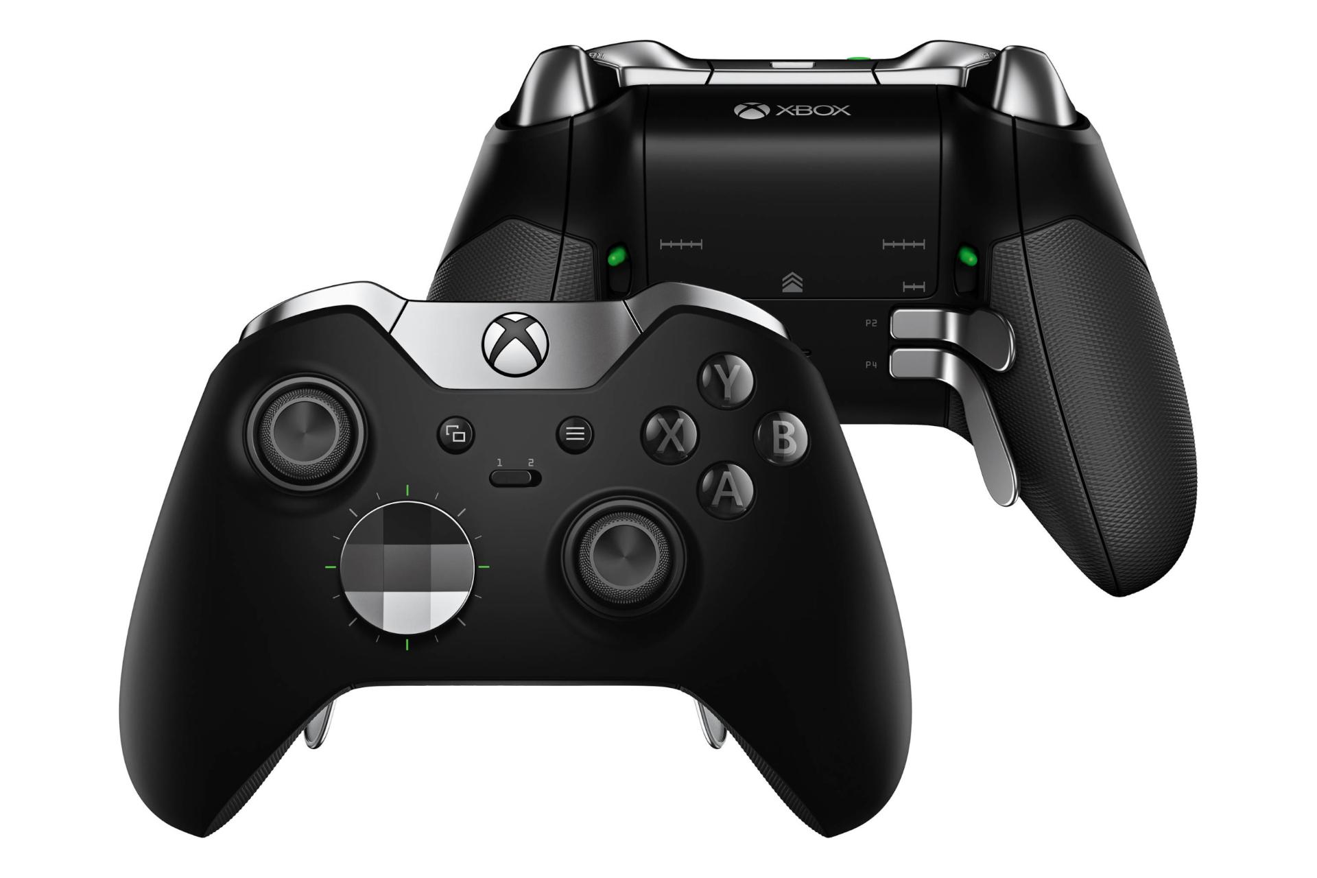 مرجع متخصصين ايران نماي جلو و پشت دسته بازي ايكس باكس اليت مايكروسافت / Microsoft Xbox Elite Wireless Controller